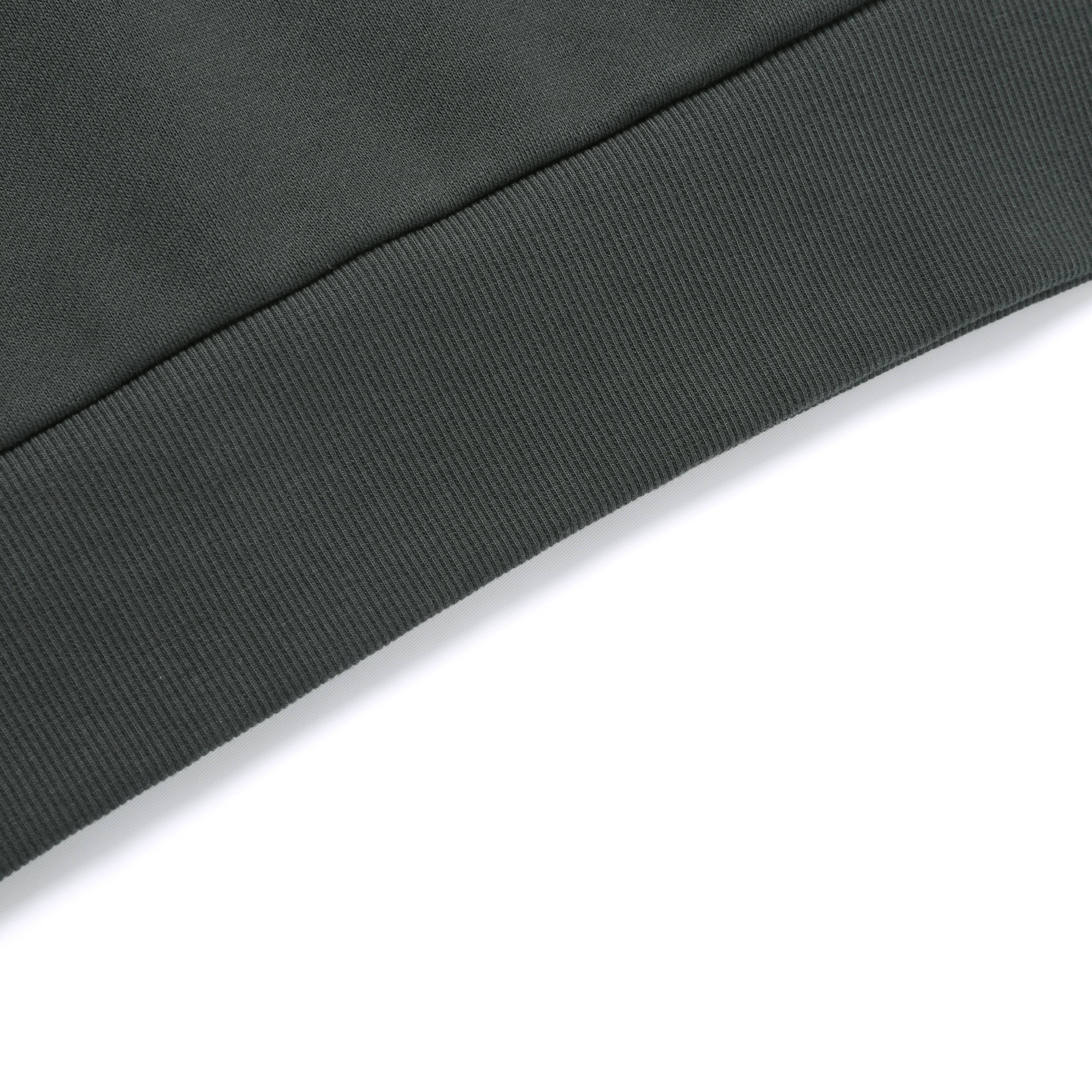 HIGH-NECK HOODIE WOOD GREY