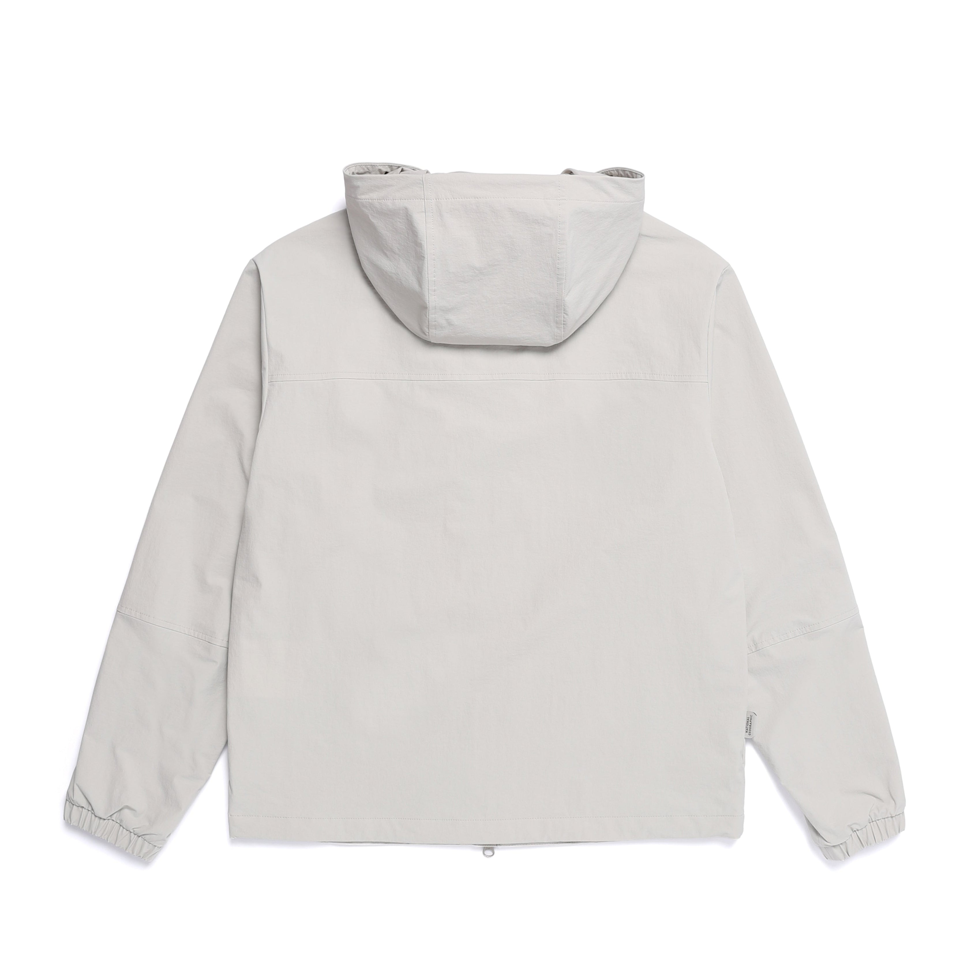 ARCHELON WOVEN STRETCH HOODIE ZIP-UP L/GREY