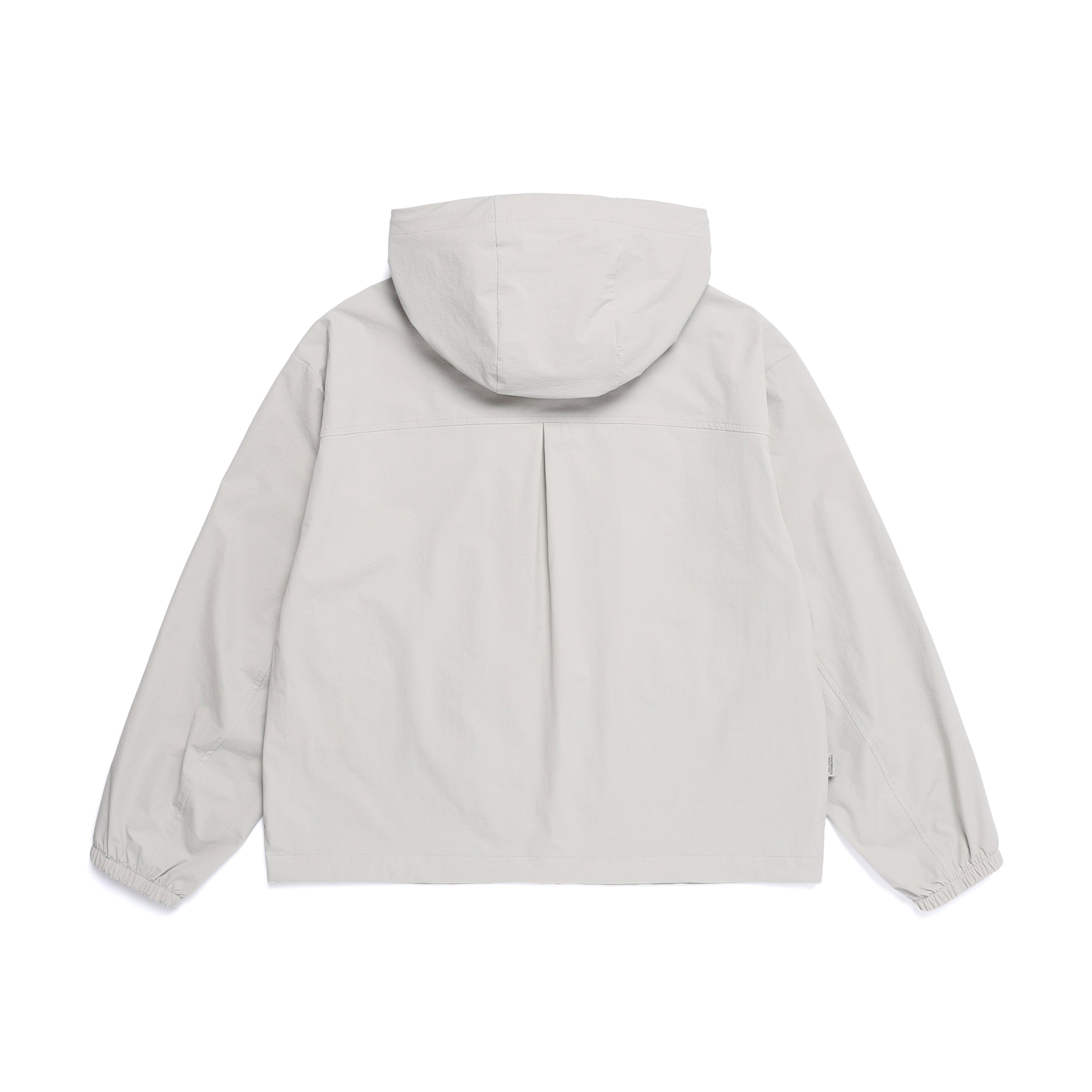 WOMEN ARCHELON WOVEN STRETCH TRAINING HOODED ZIP-UP L/GREY