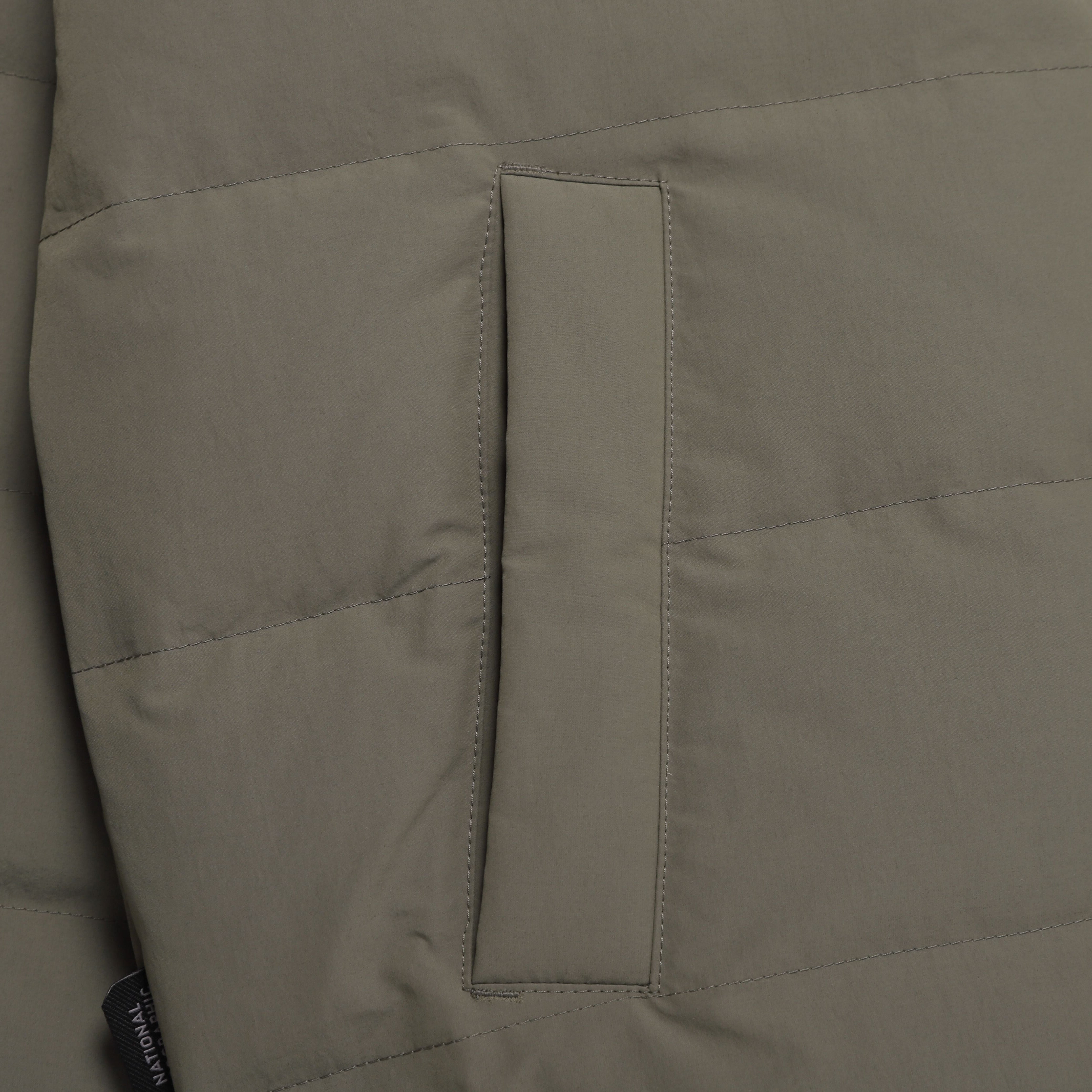 HERON U NECK QUILTING GOOSE DOWN JUMPER K/MOCHA