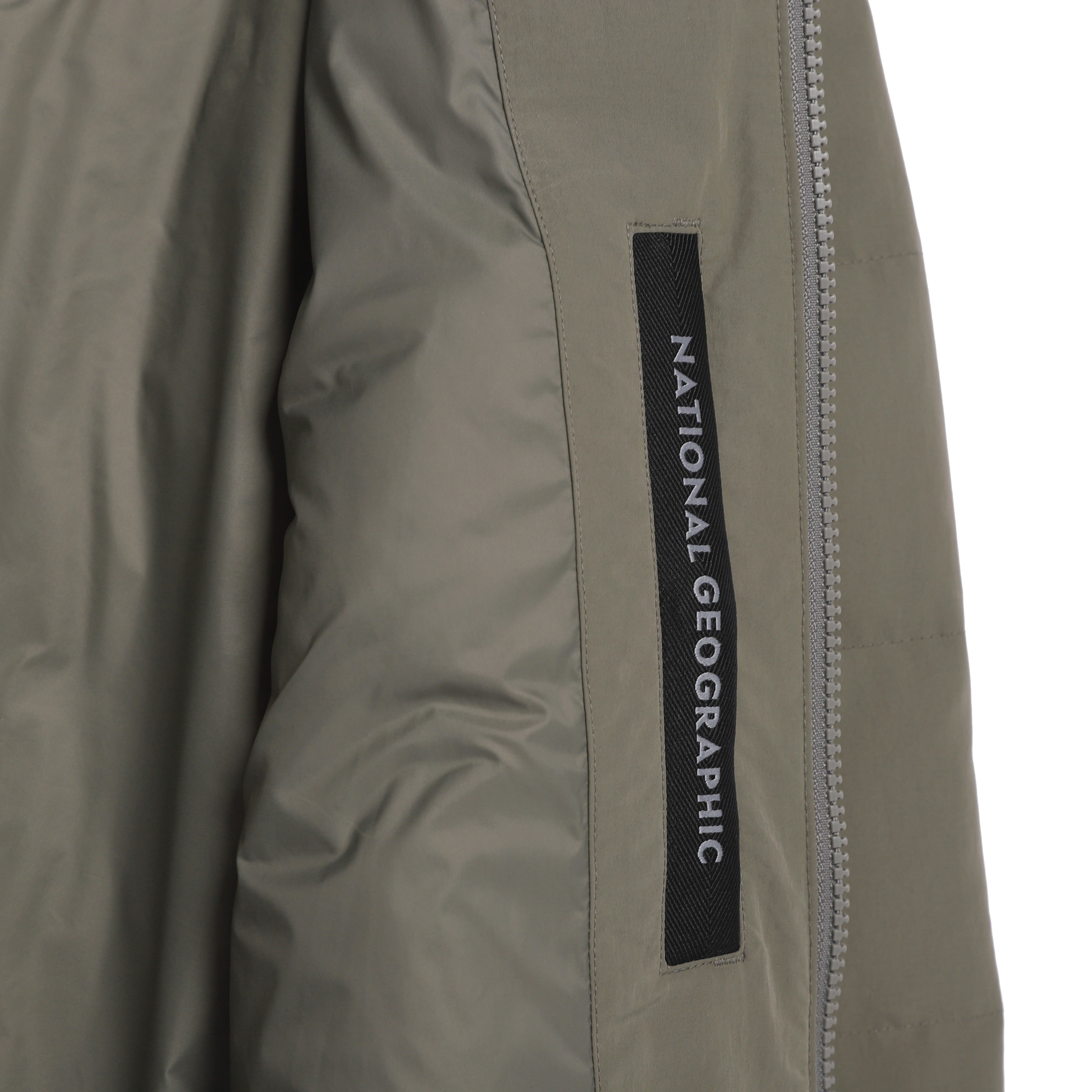 HERON U NECK QUILTING GOOSE DOWN JUMPER K/MOCHA