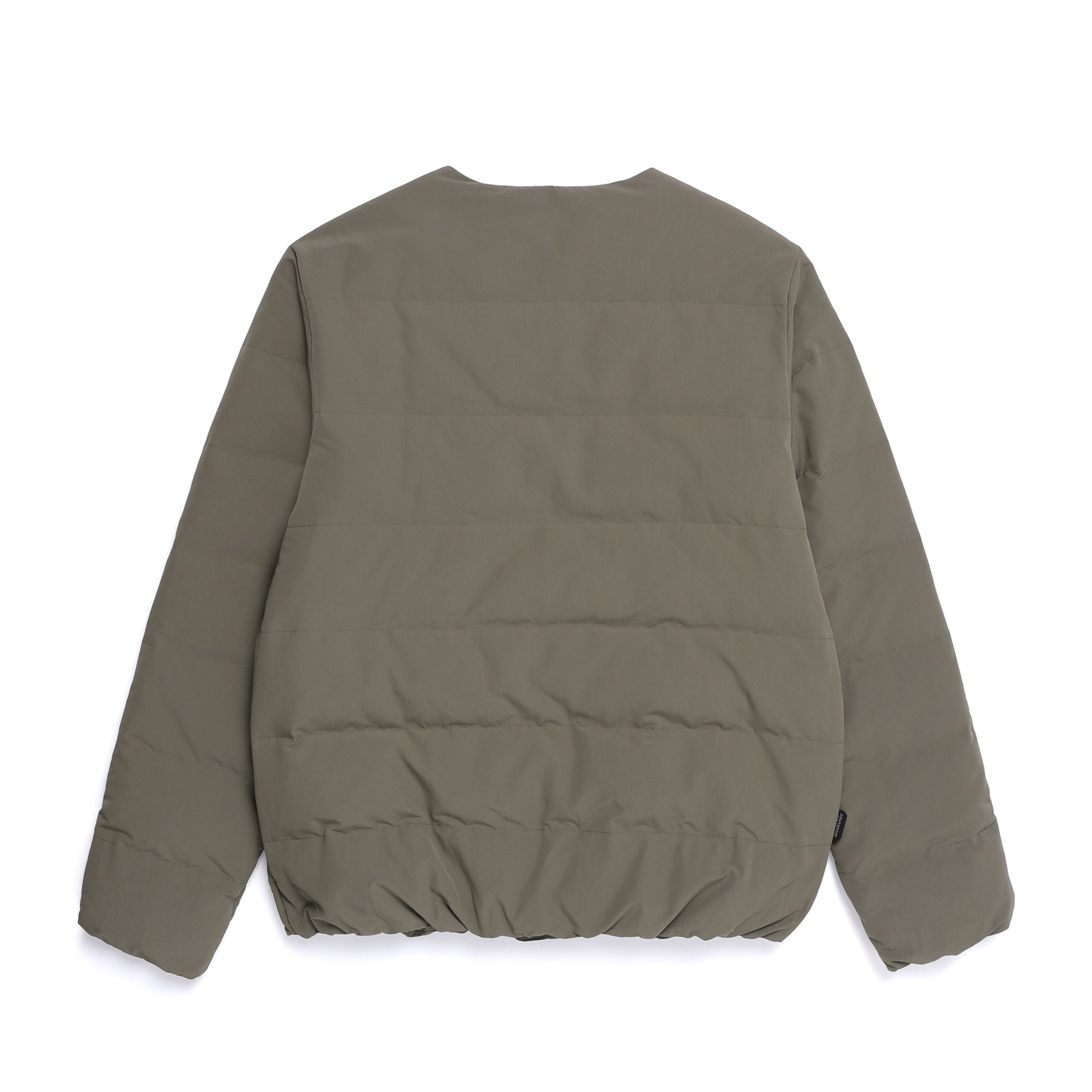 HERON U NECK QUILTING GOOSE DOWN JUMPER K/MOCHA