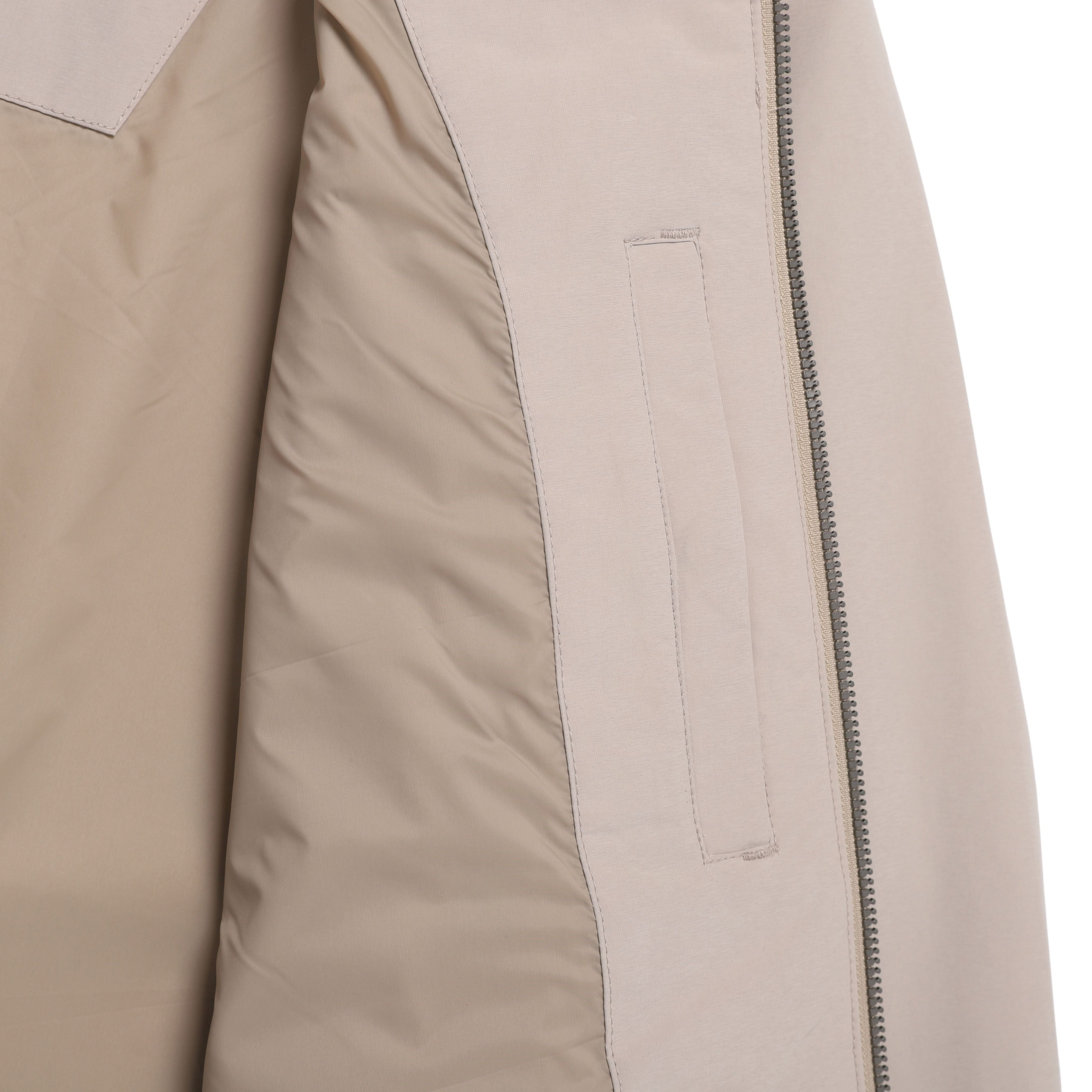 2 LAYER WINDBREAKER JUMPER MOURNING BEIGE