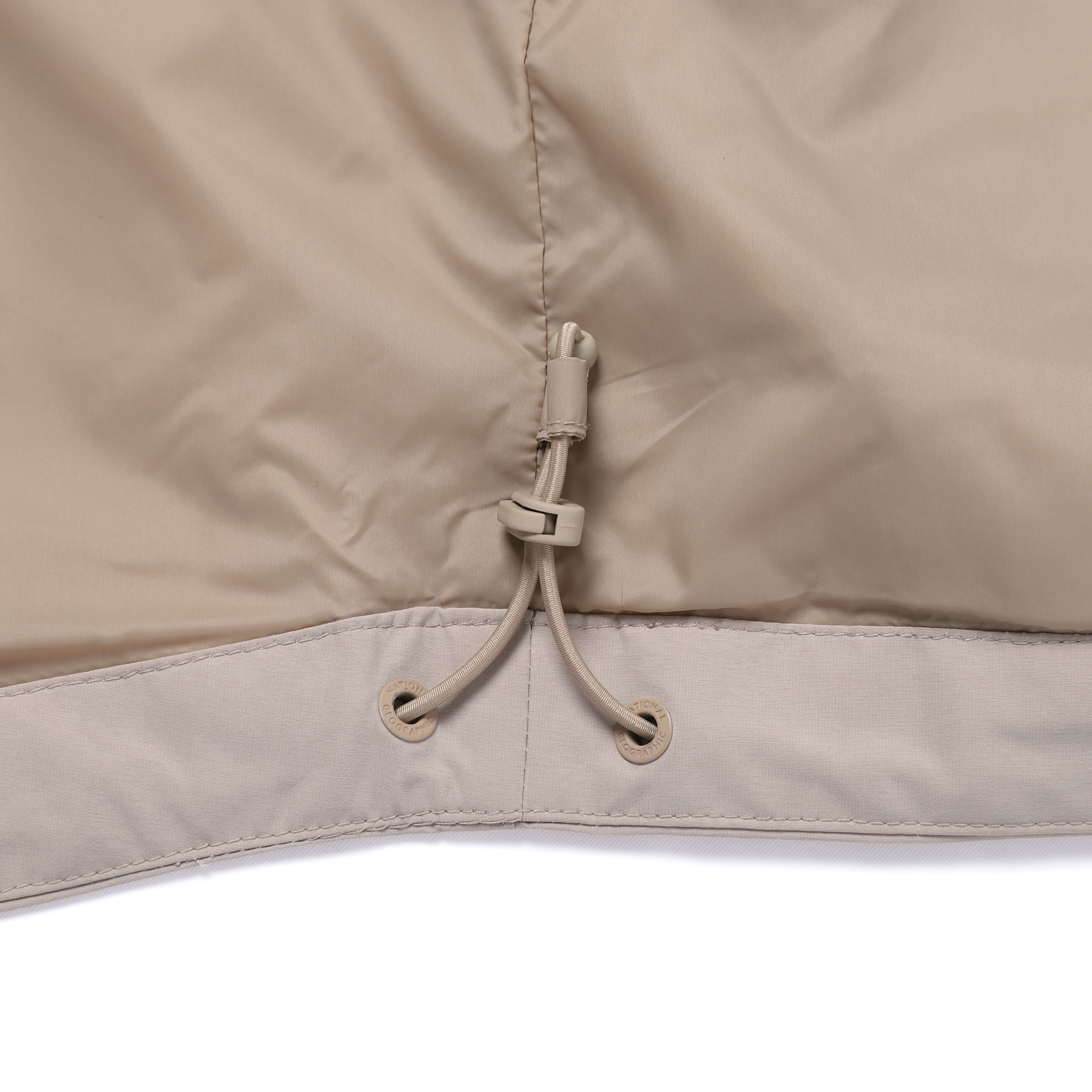 2 LAYER WINDBREAKER JUMPER MOURNING BEIGE
