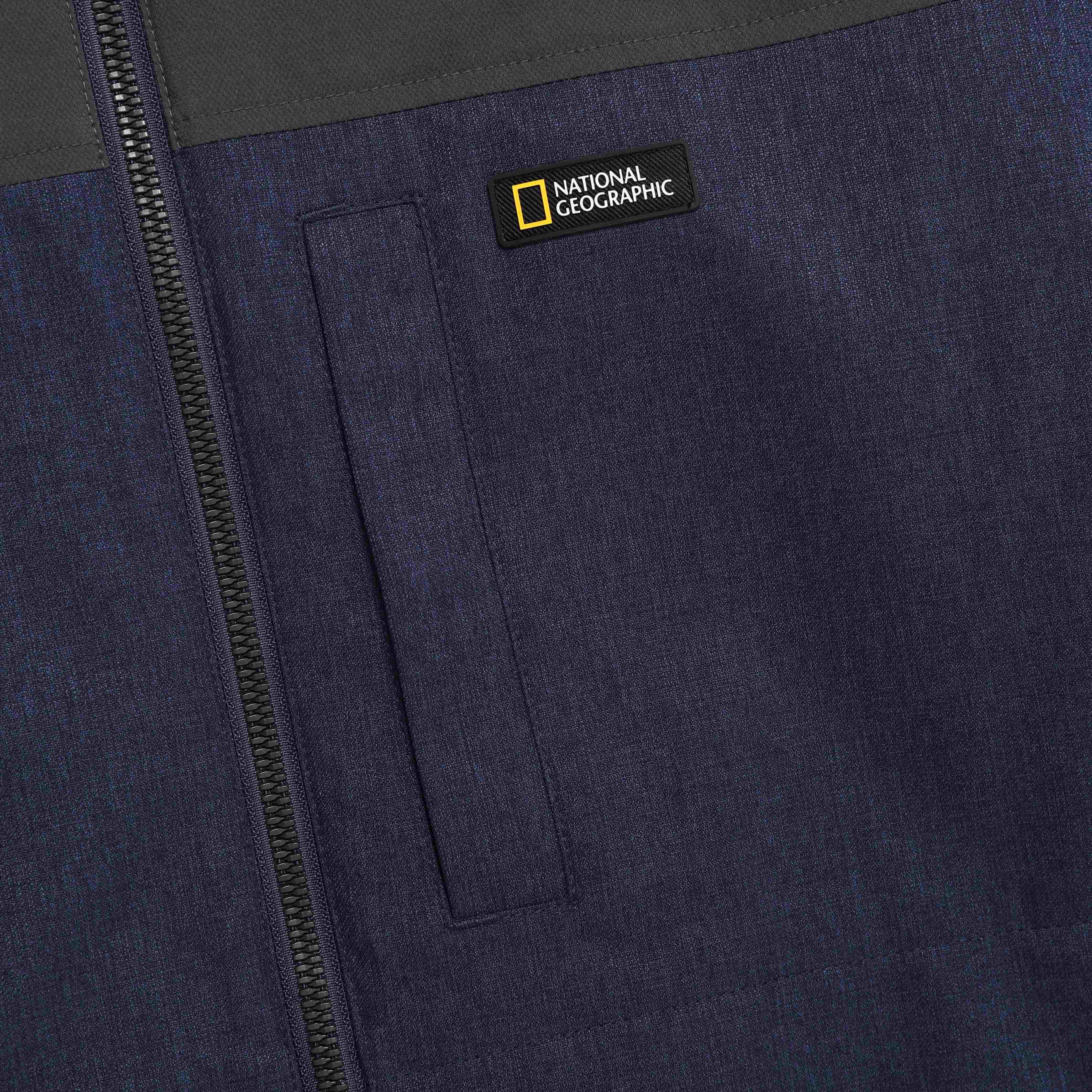 2 LAYER WINDBREAKER JUMPER (DENIM) INDIGO