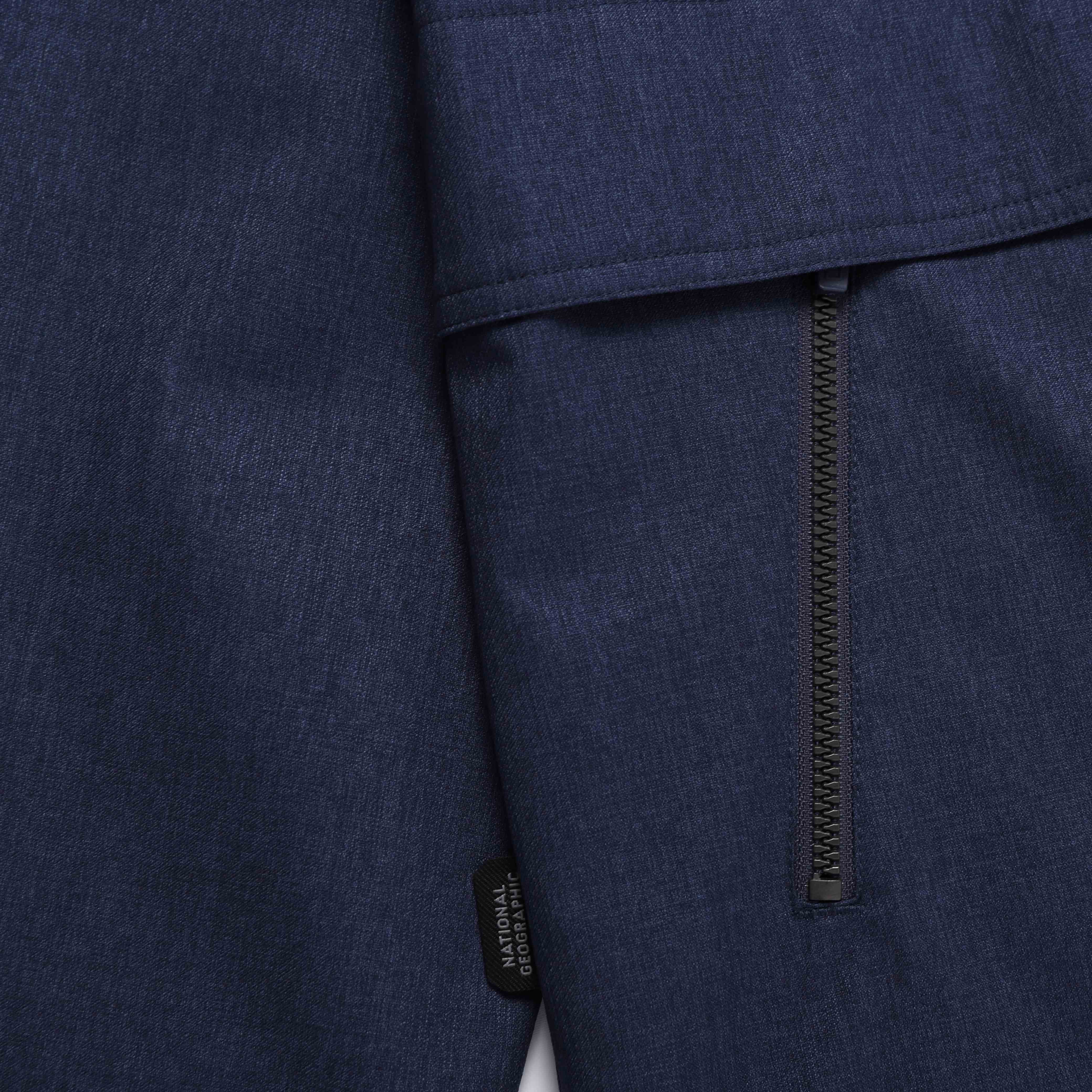2 LAYER WINDBREAKER JUMPER (DENIM) INDIGO