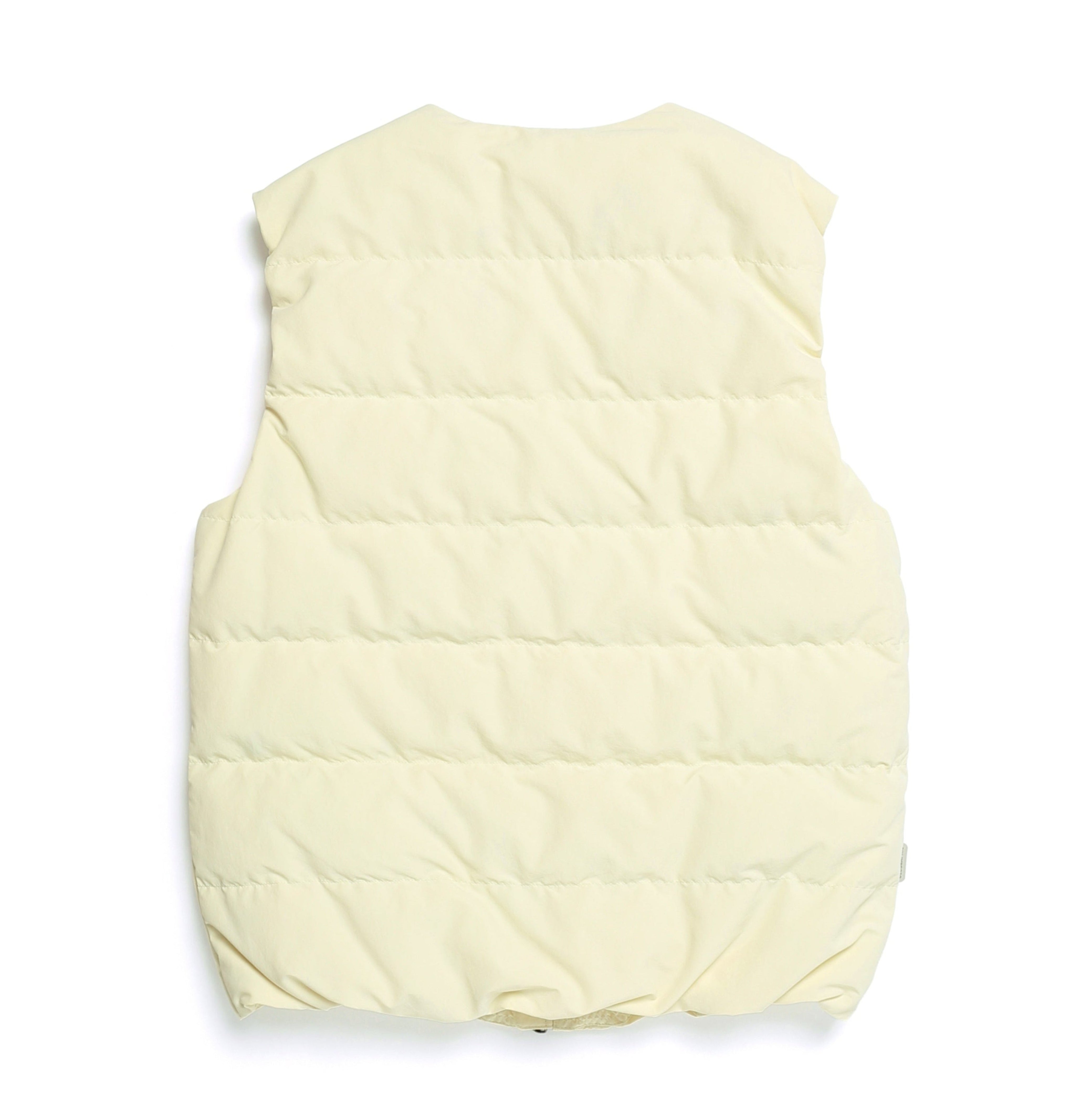 HERON U NECK LIGHTWEIGHT GOOSE DOWN VEST LIME