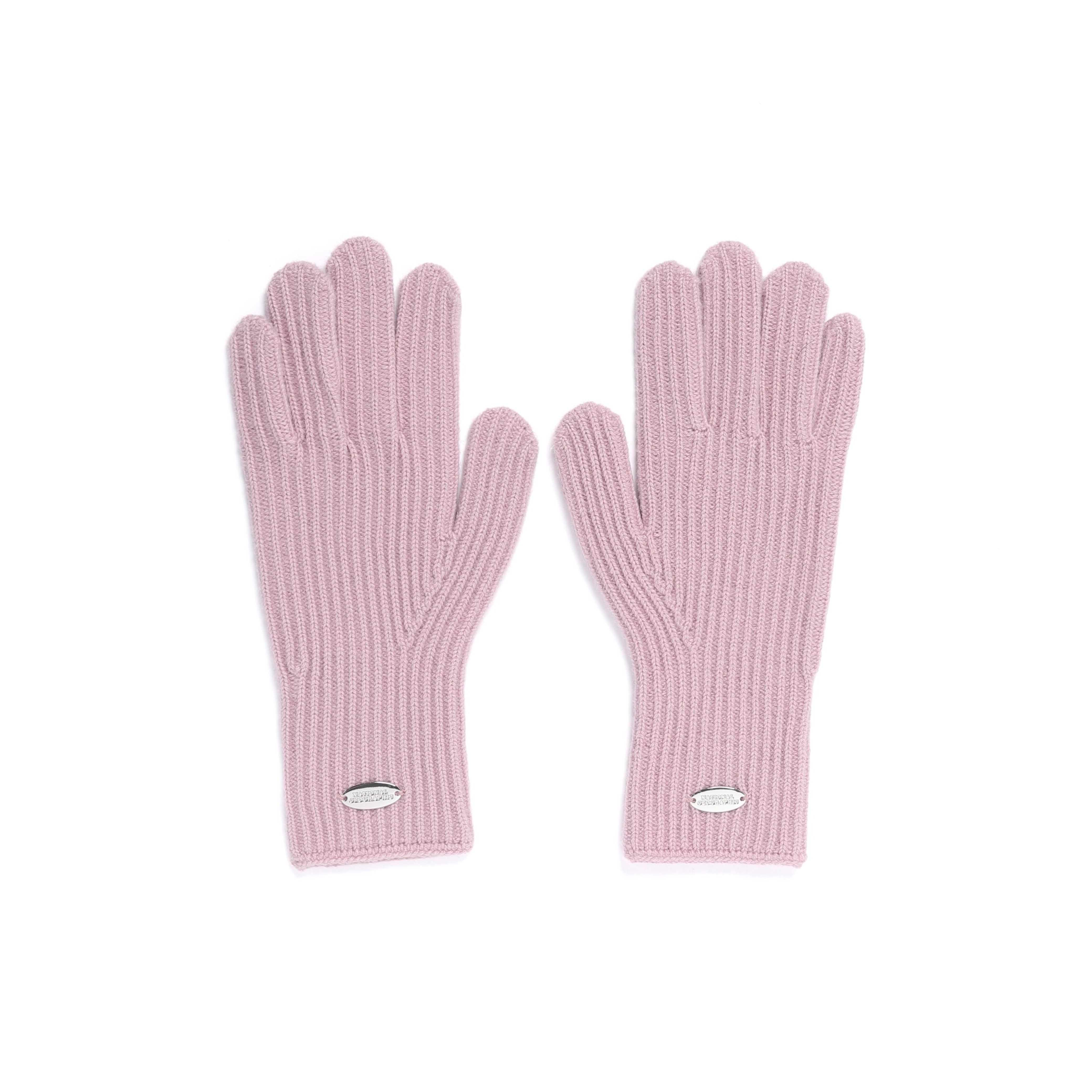 COZY KNIT GLOVES PINK