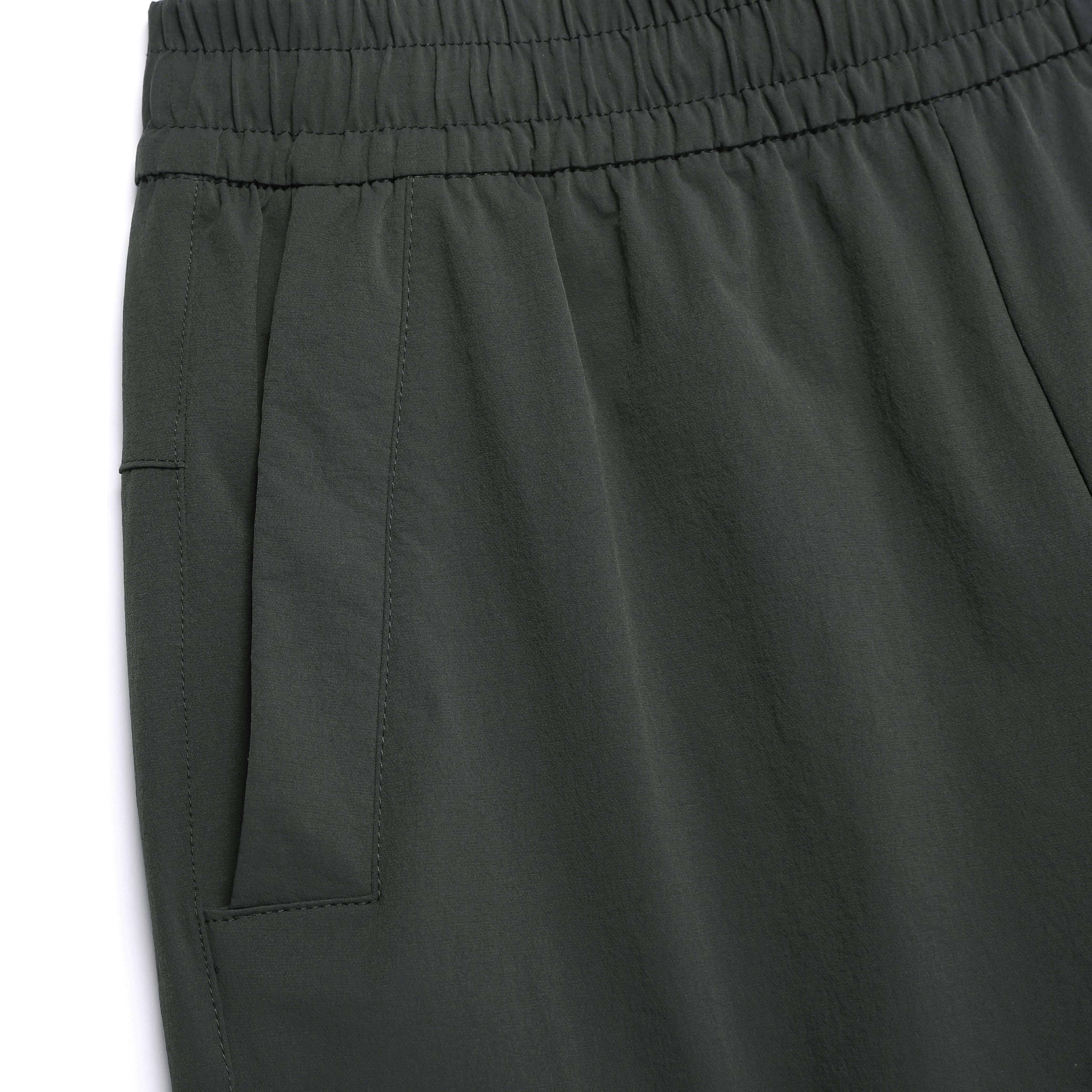 ARCHELON WOVEN STRAIGHT PANTS GREY