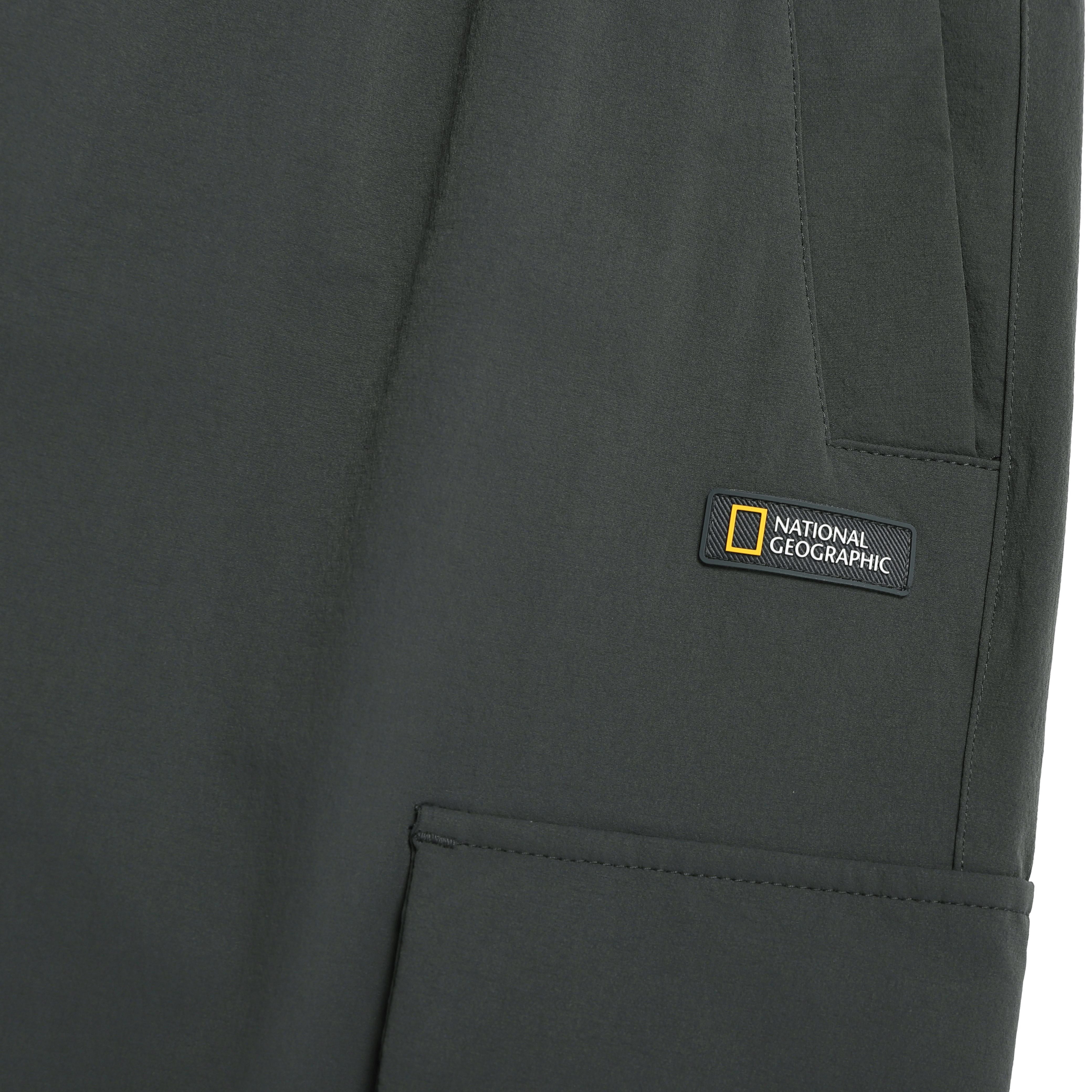 ARCHELON WOVEN STRAIGHT PANTS GREY