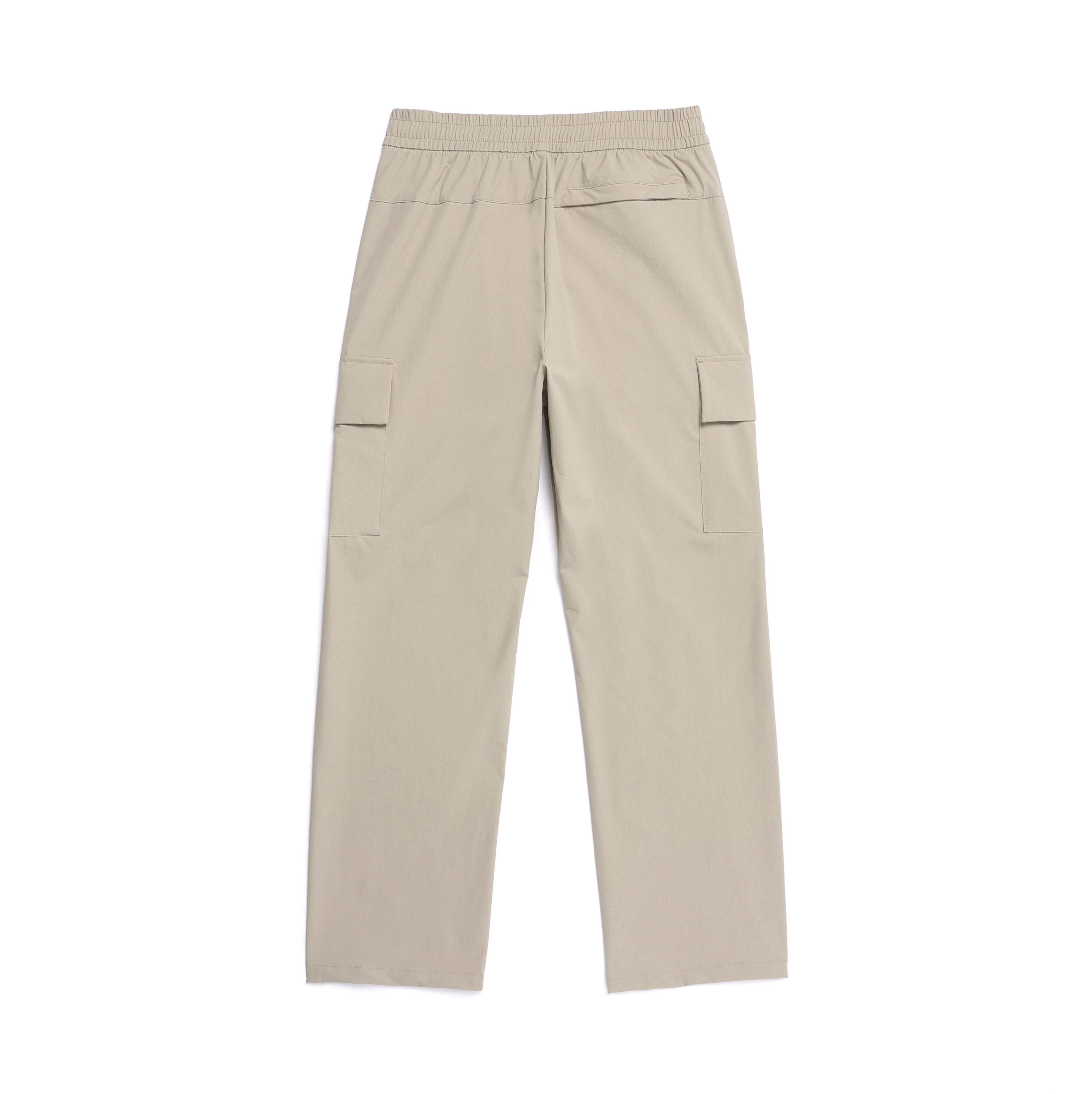 ARCHELON WOVEN STRAIGHT PANTS MOURNING BEIGE