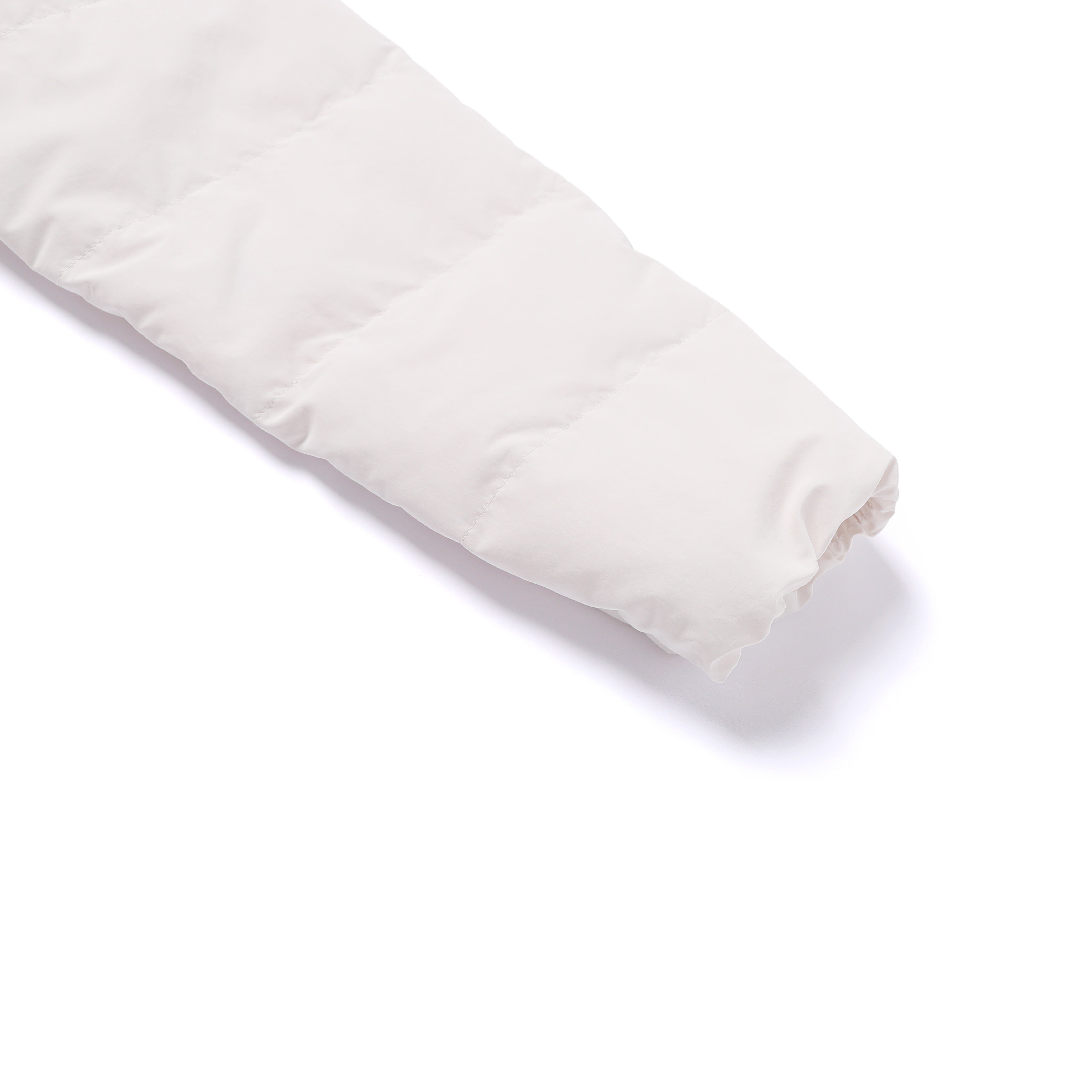 HERON U NECK QUILTING GOOSE DOWN JUMPER CRYSTAL BEIGE