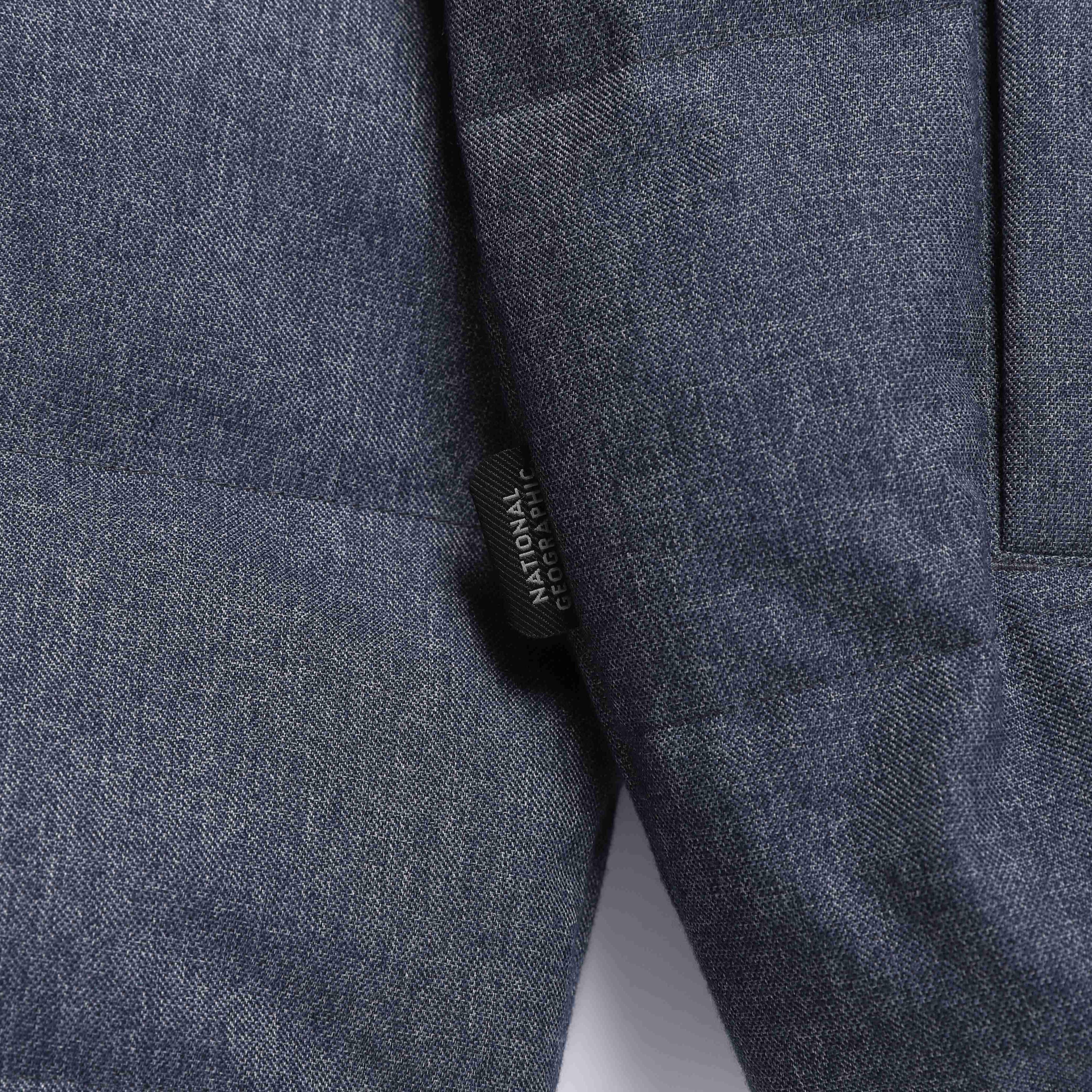 HERON U NECK QUILTING GOOSE DOWN JUMPER (DENIM) INDIGO