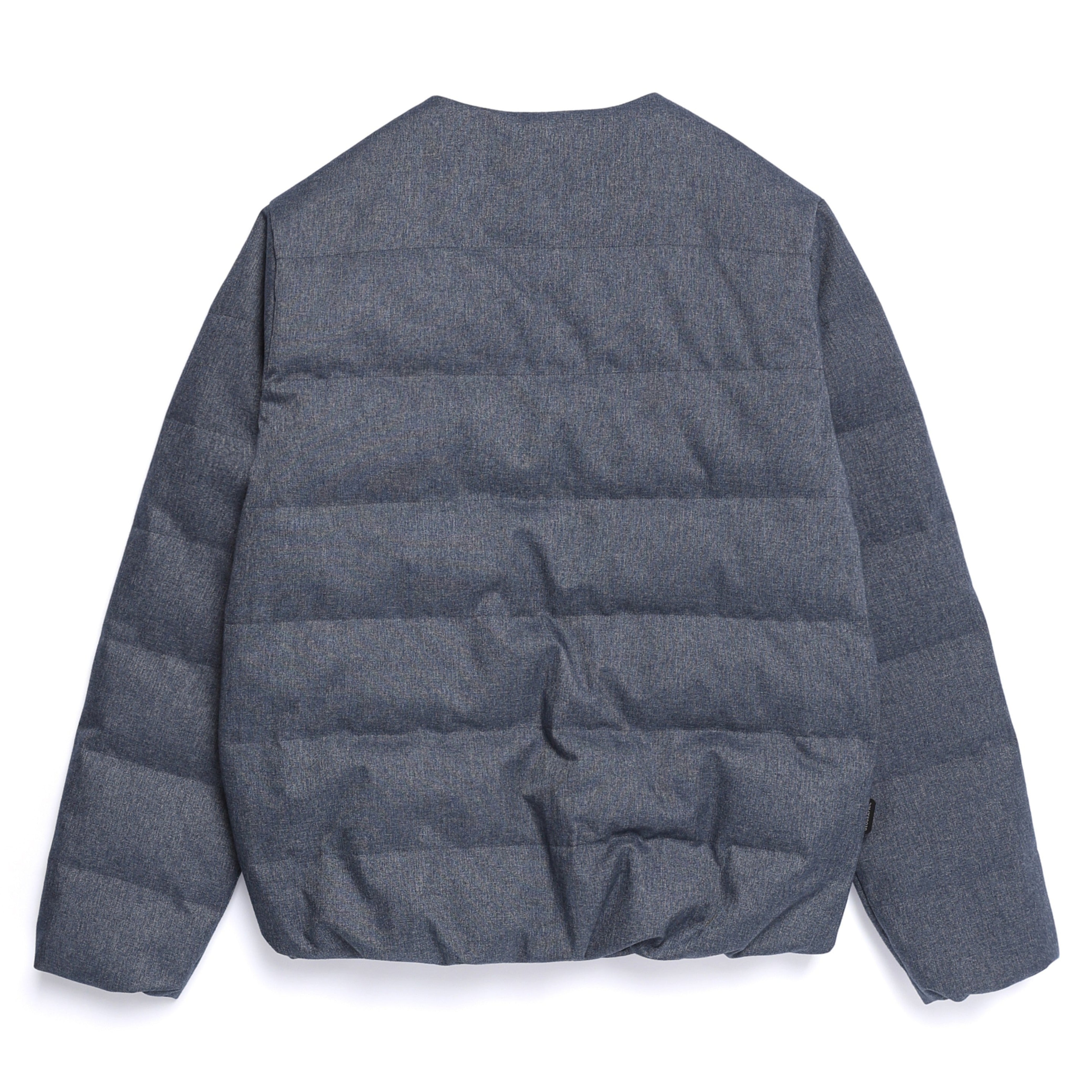 HERON U NECK QUILTING GOOSE DOWN JUMPER (DENIM) INDIGO