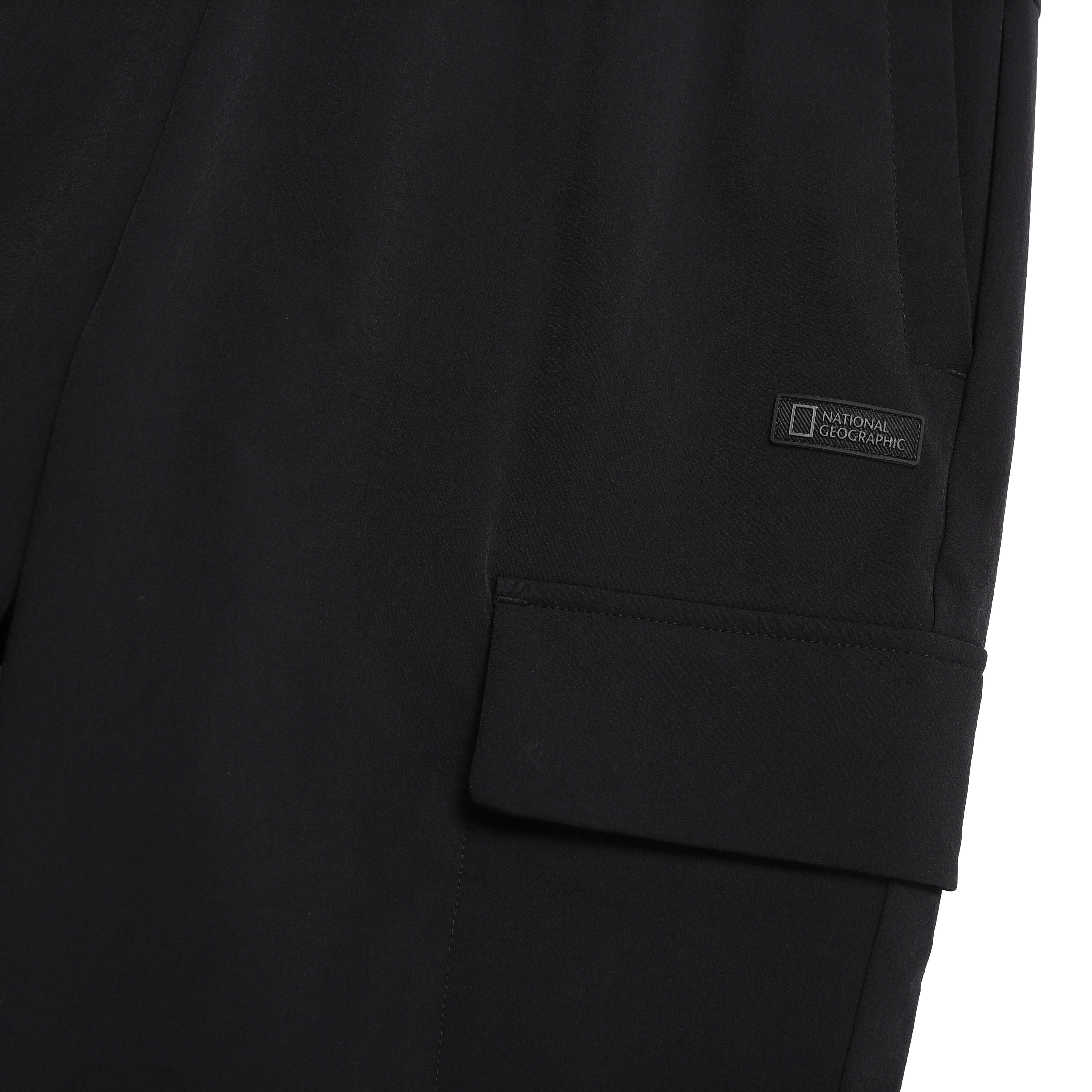 WOMEN ARCHELON WOVEN STRETCH TRAINING JOGGER PANTS BLACK