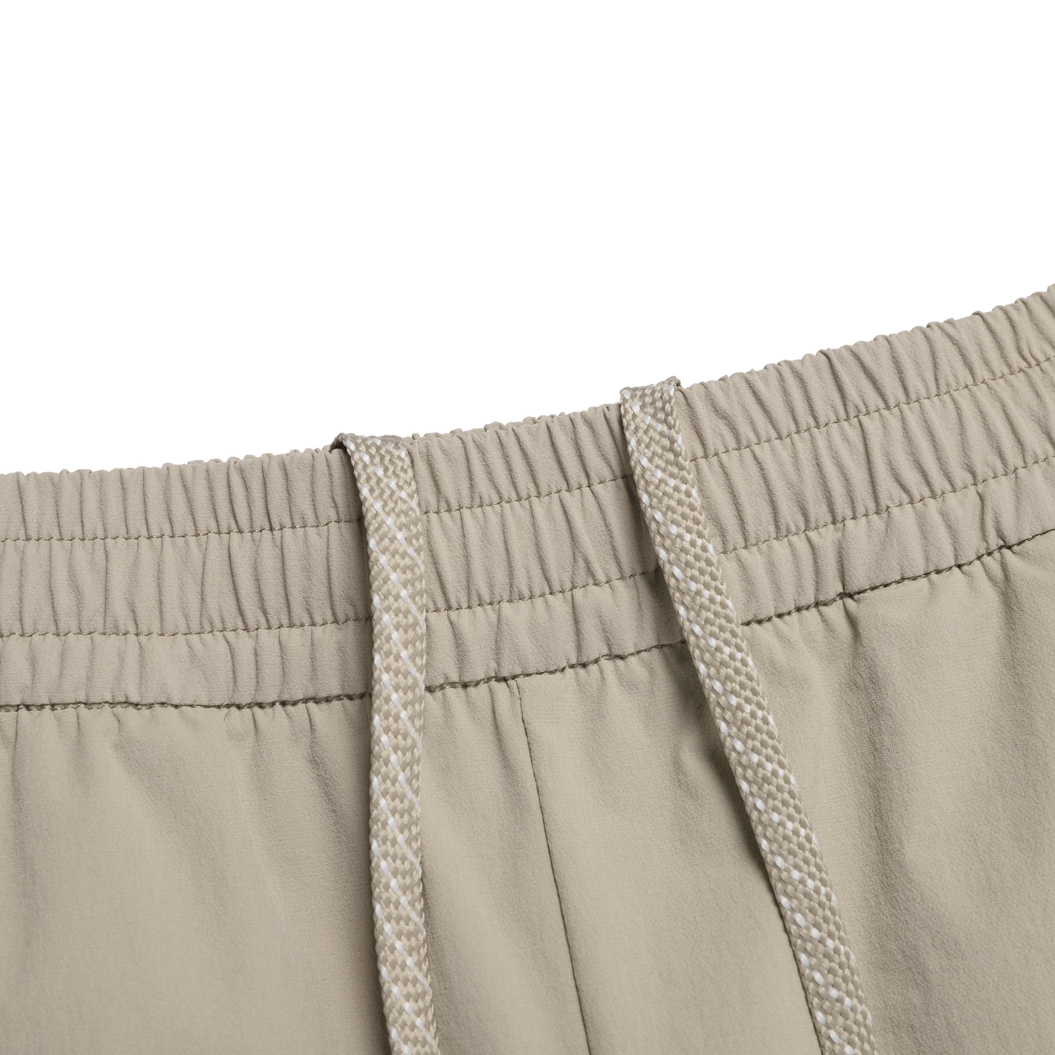 WOMEN ARCHELON WOVEN STRETCH TRAINING JOGGER PANTS MOURNING BEIGE