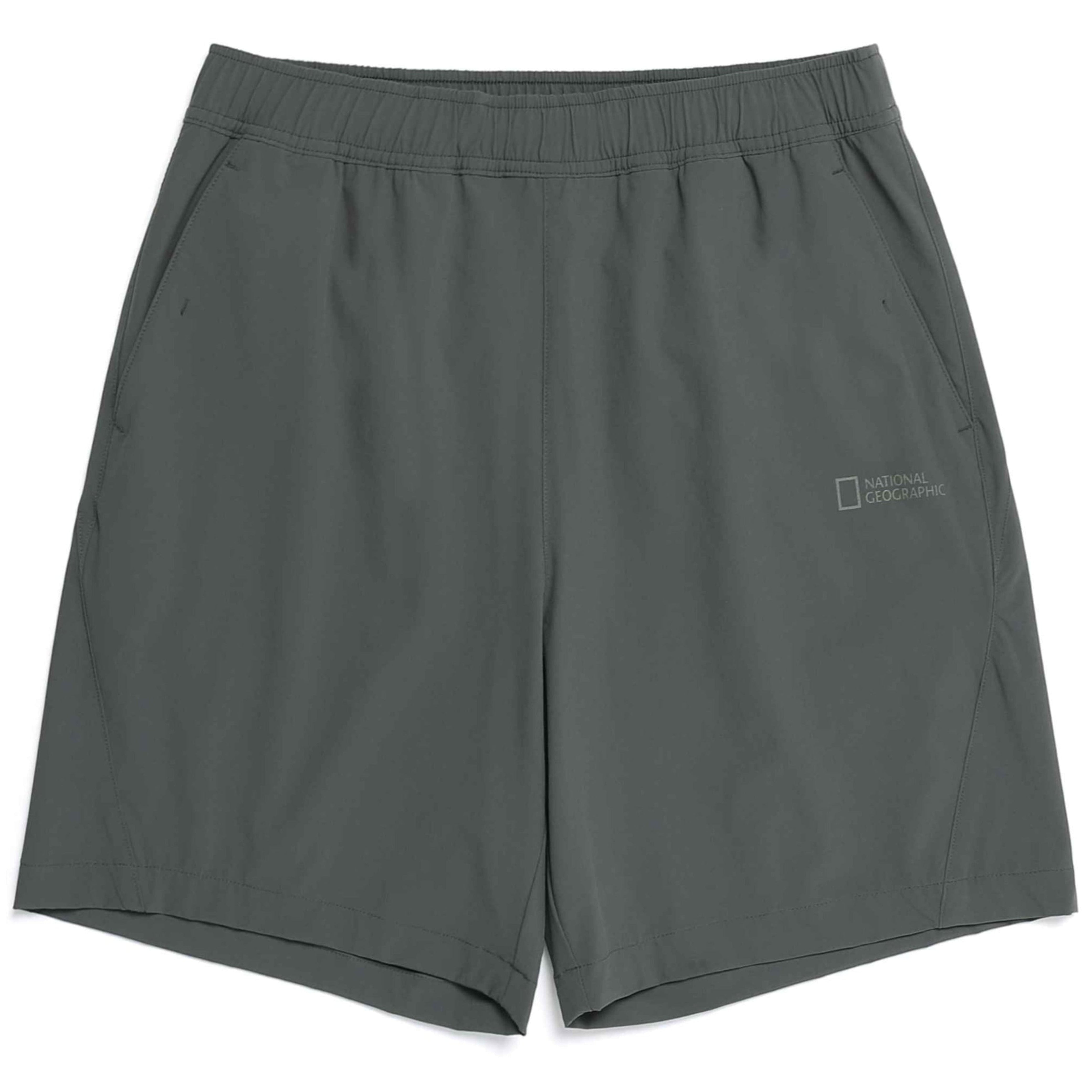 BEID LIGHTWEIGHT MID SHORTS IRON GREY