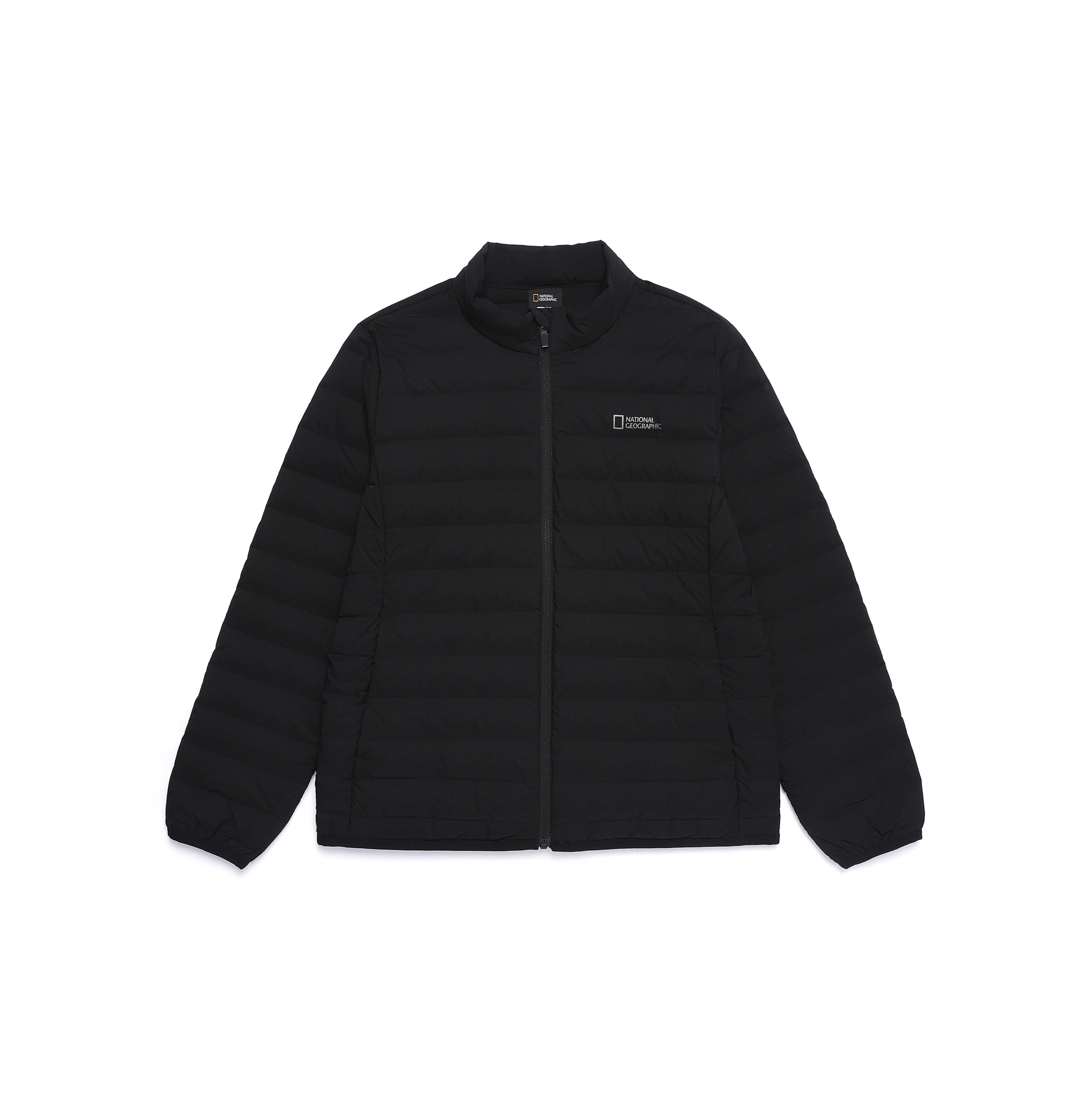 WOMEN ATIK HIGH NECK TUBE GOOSE DOWN JUMPER BLACK