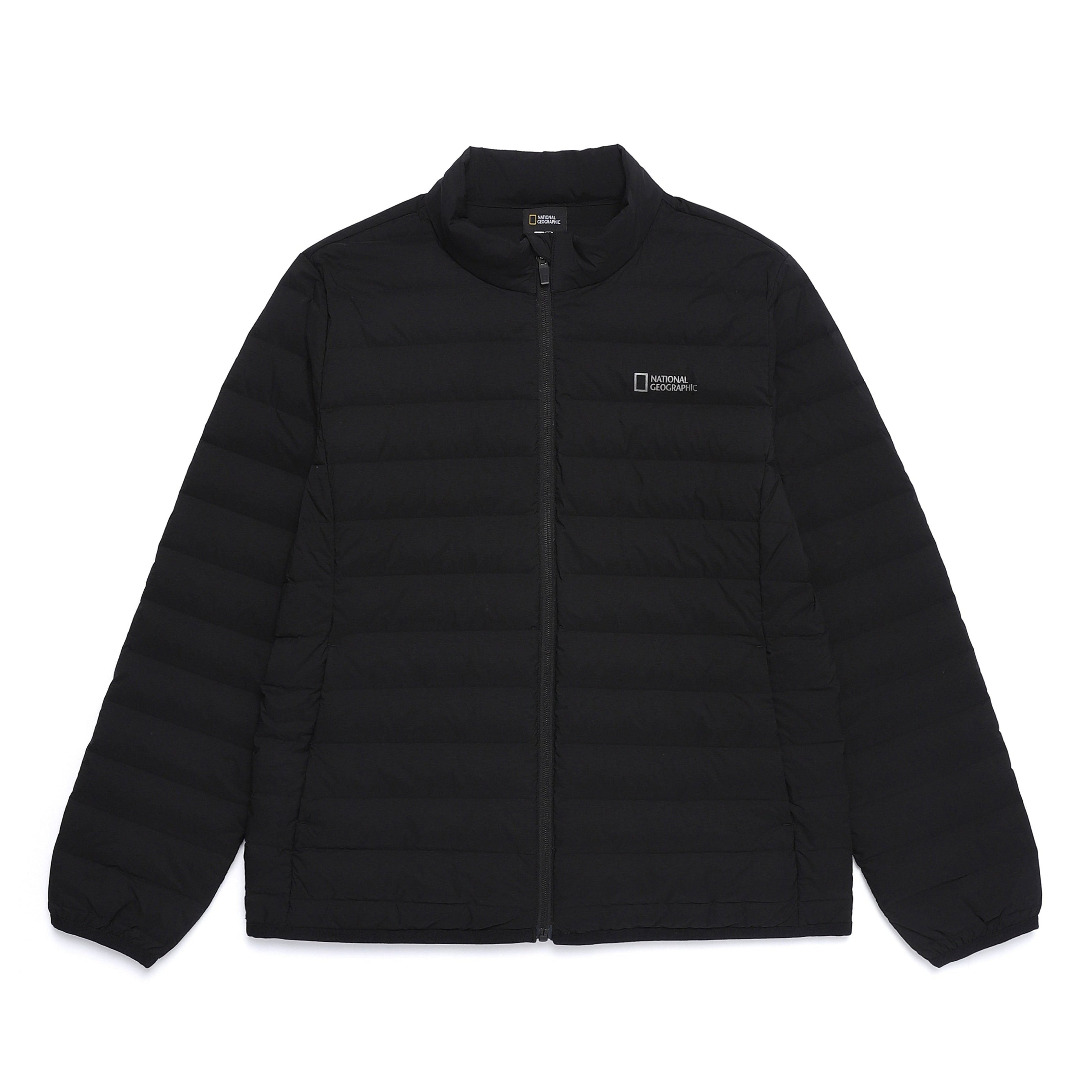 WOMEN ATIK HIGH NECK TUBE GOOSE DOWN JUMPER BLACK