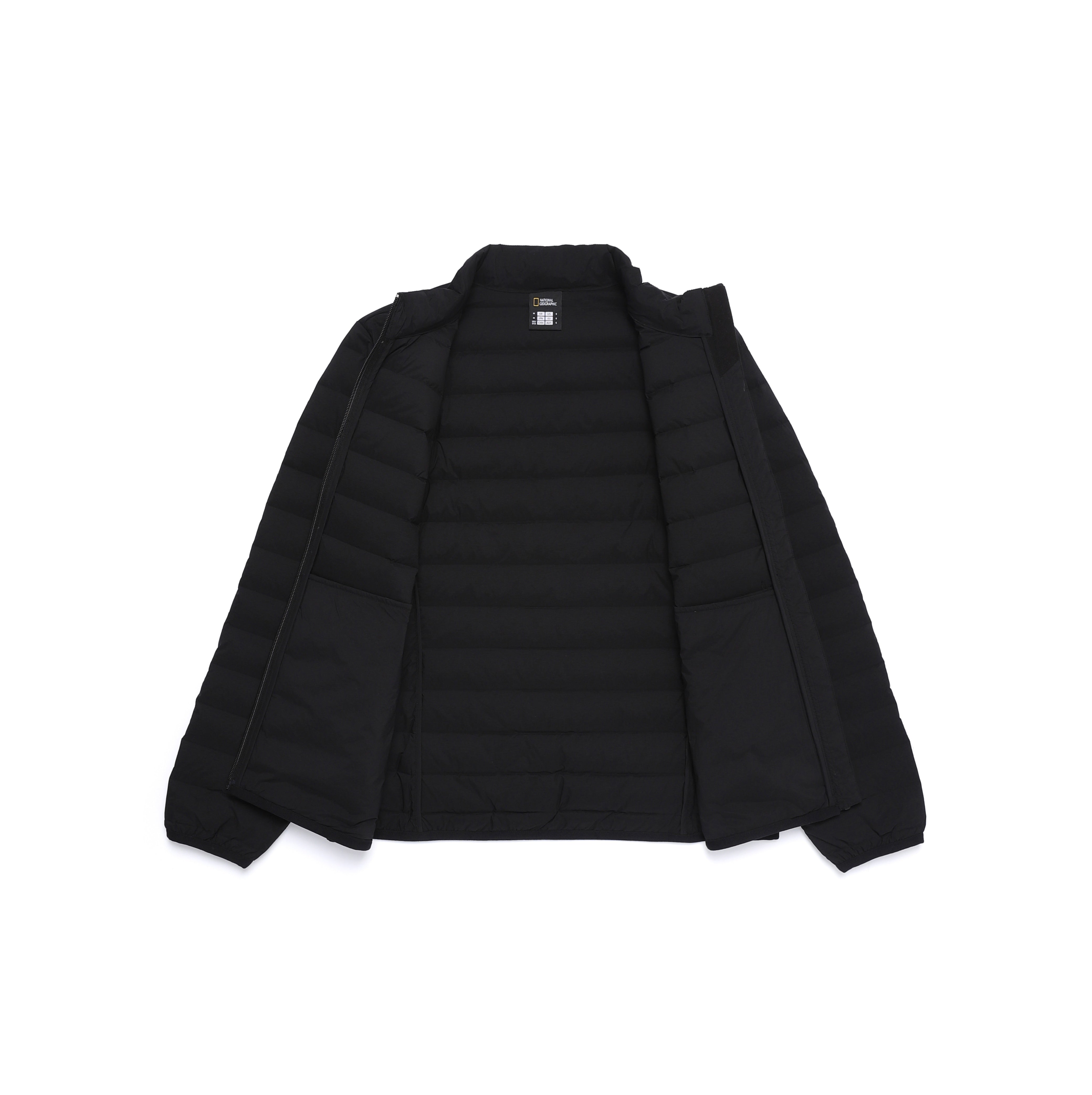 WOMEN ATIK HIGH NECK TUBE GOOSE DOWN JUMPER BLACK