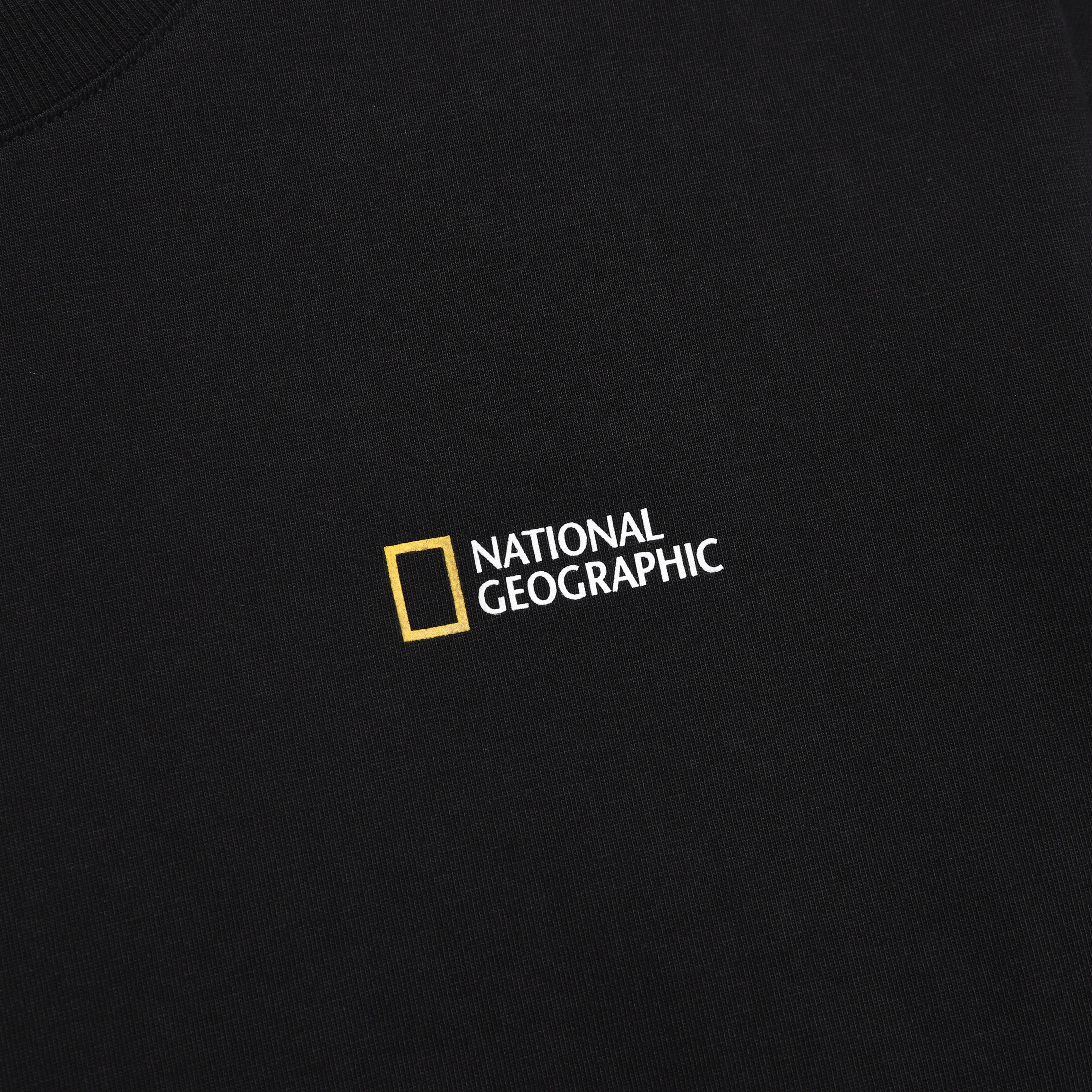 UNISEX SEMI-OVER FIT LONG SLEEVE TEE BLACK