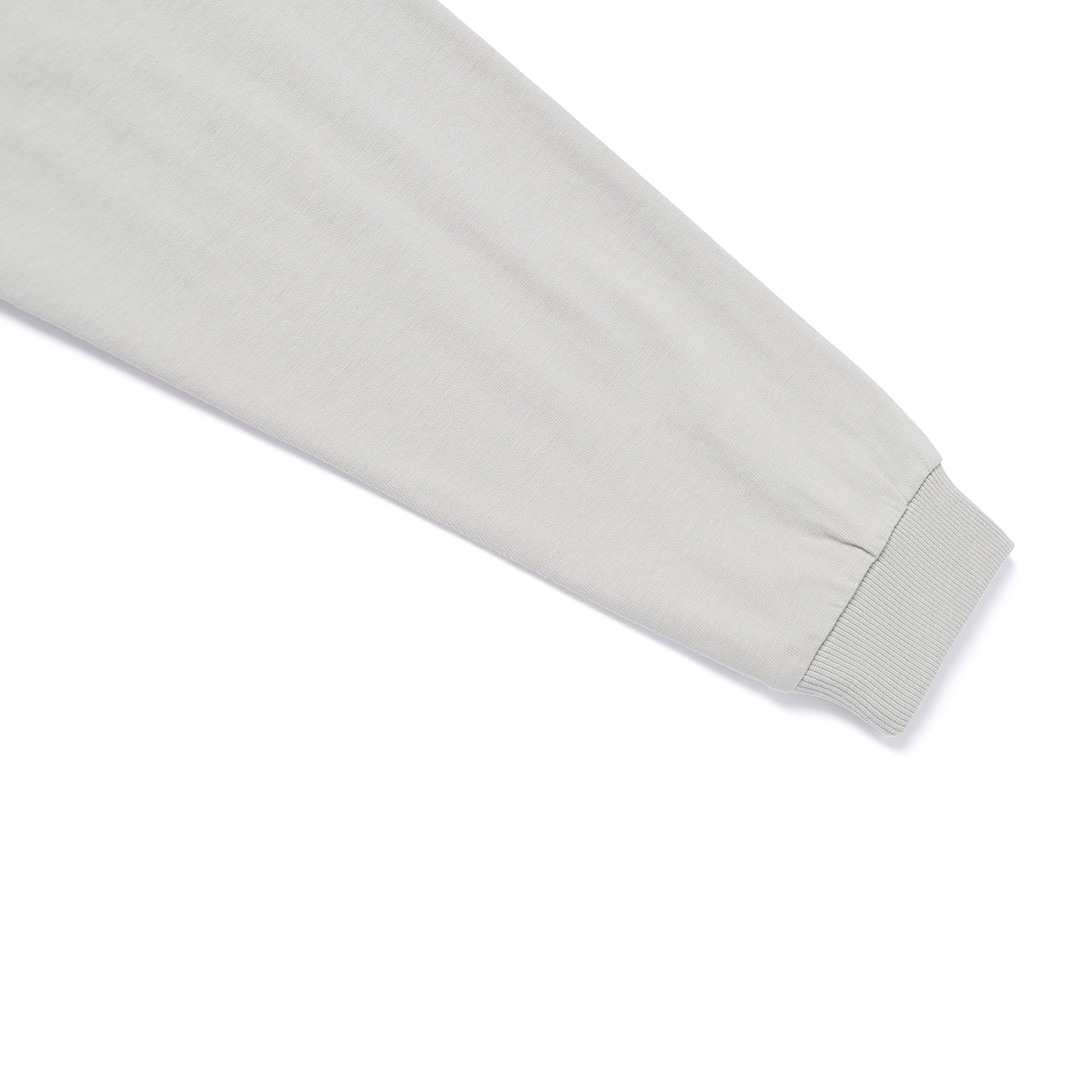 UNISEX SEMI-OVER FIT LONG SLEEVE TEE LIGHT KHAKI