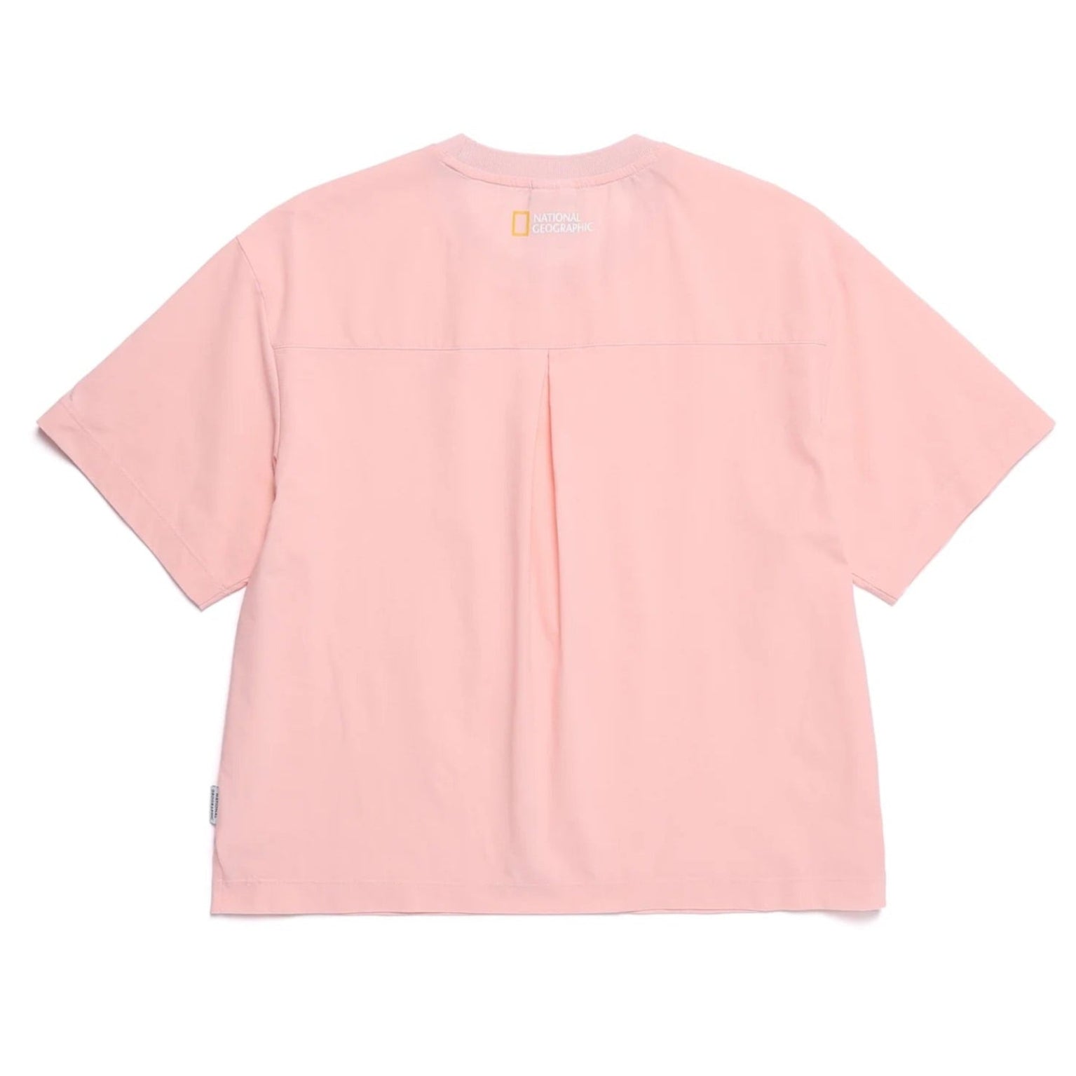 WOMEN FROZEN AIR SEMI CROP SHORT SLEEVE TEE L/PINK