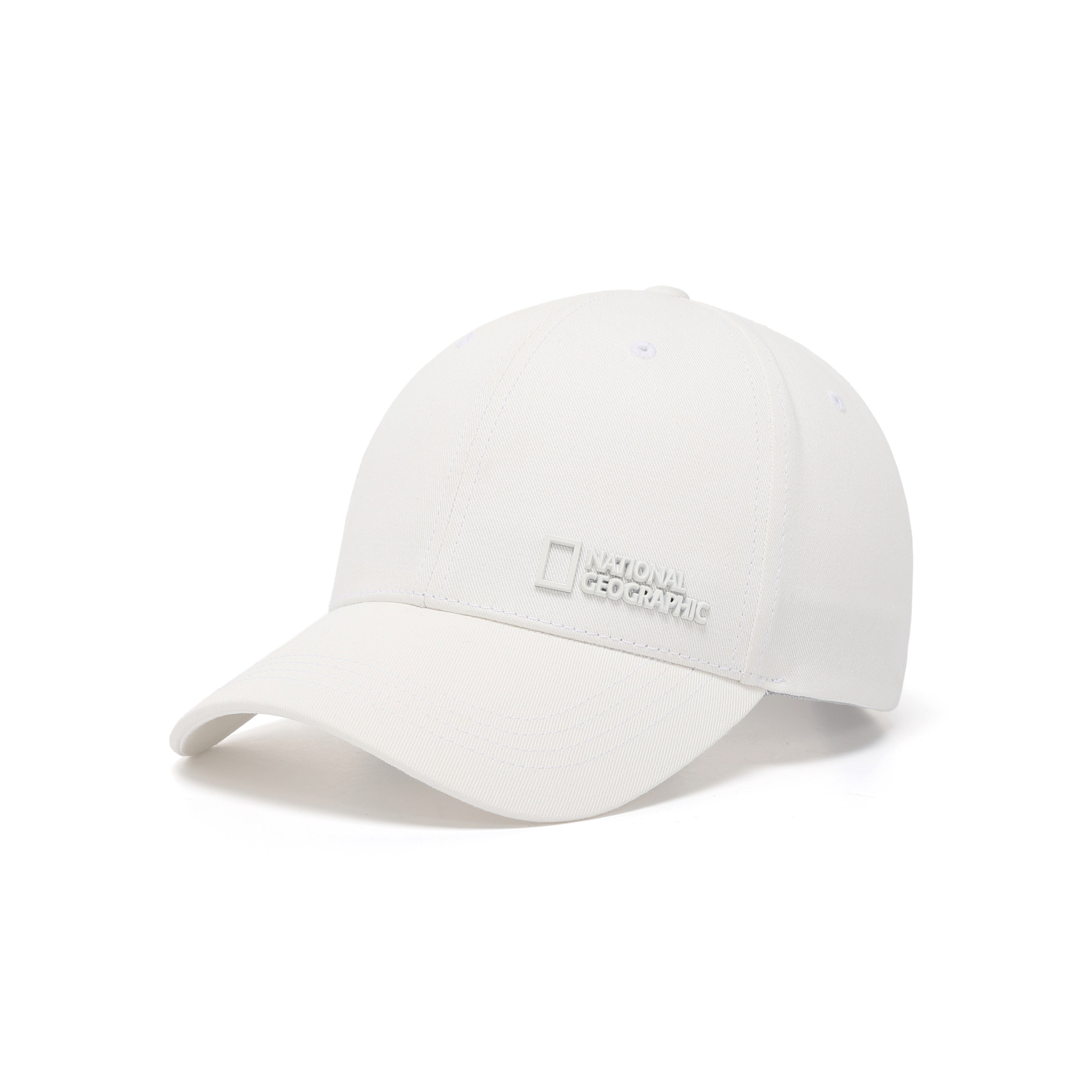 METAL LOGO CAP IVORY