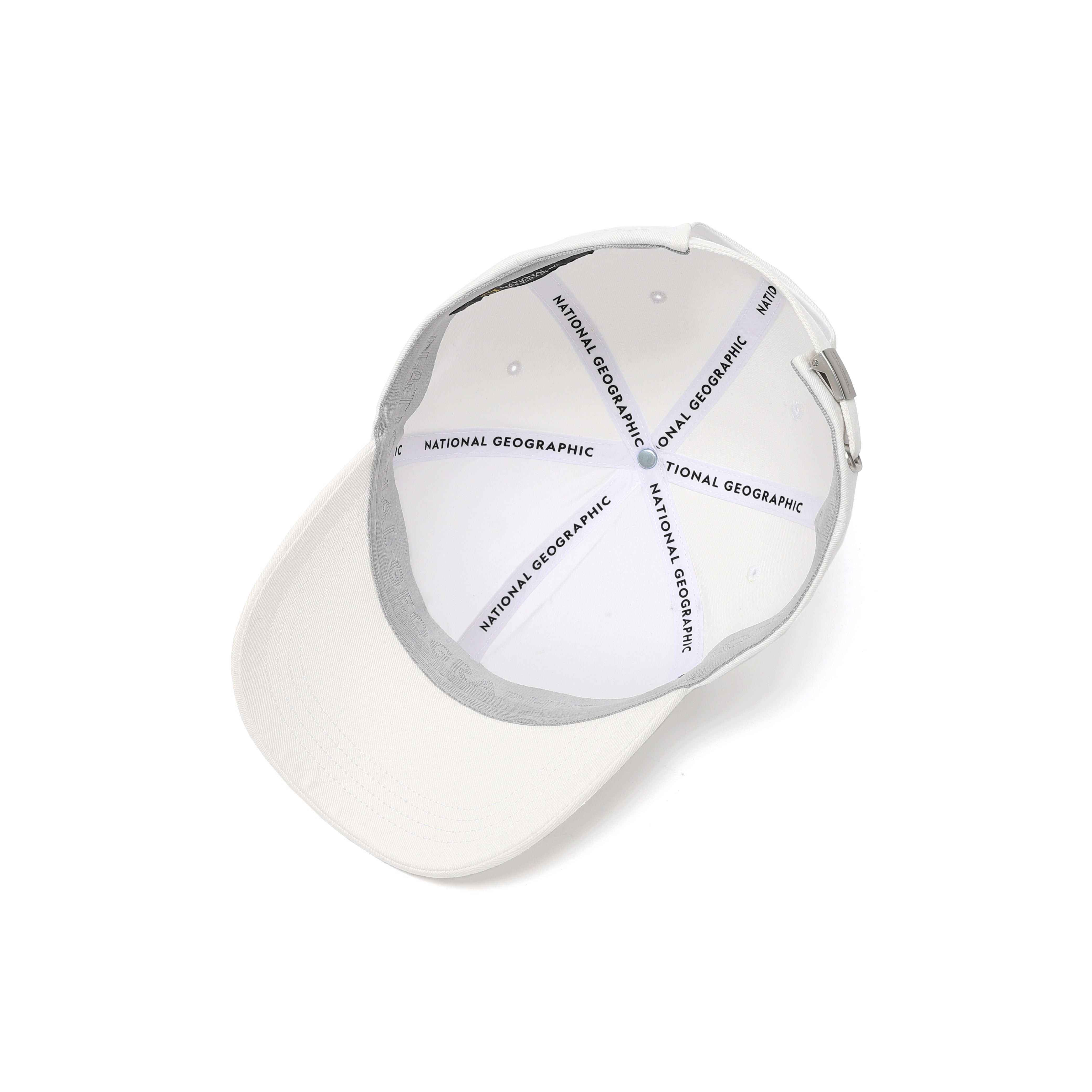 METAL LOGO CAP IVORY