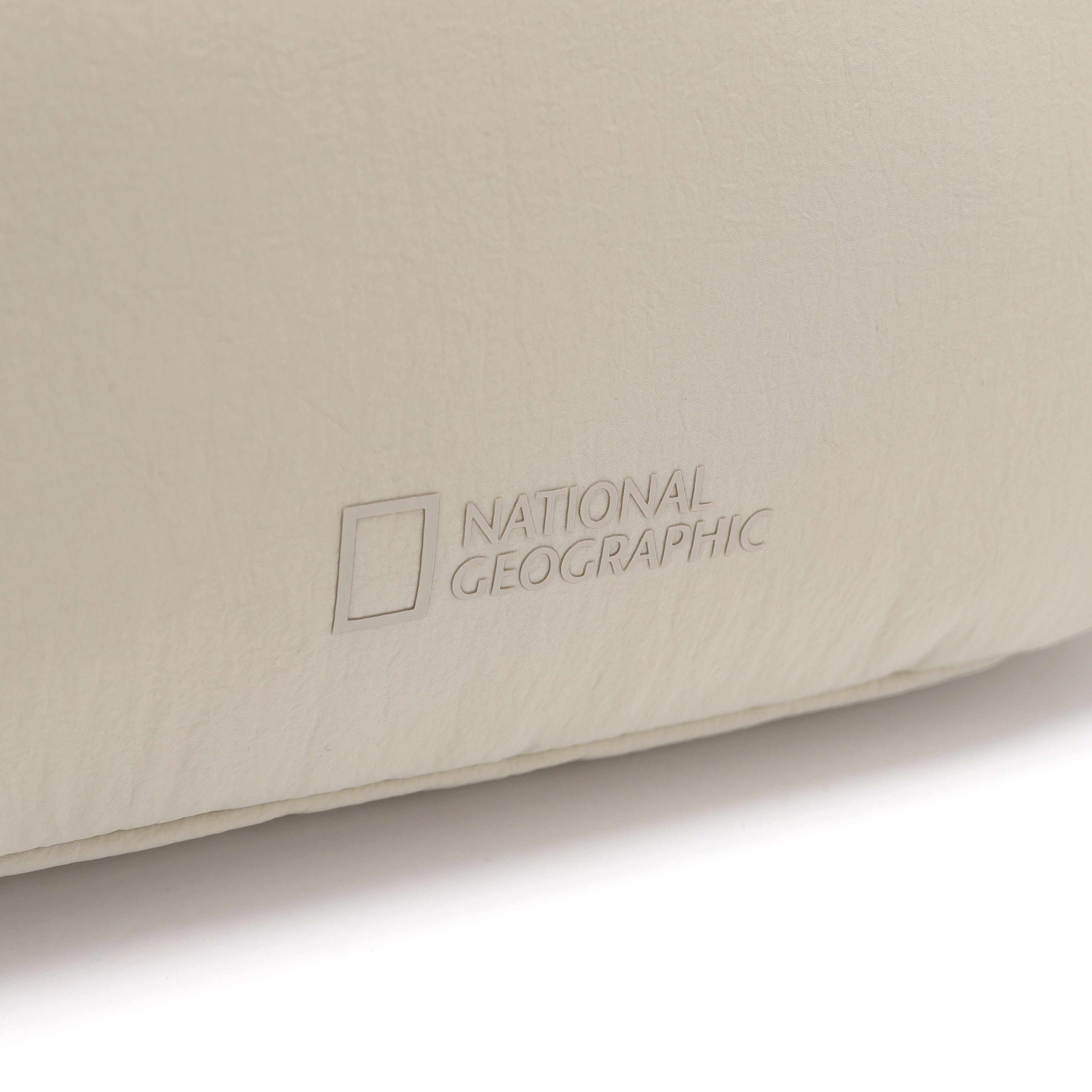 PADDED SLING CROSS BAG L BEIGE