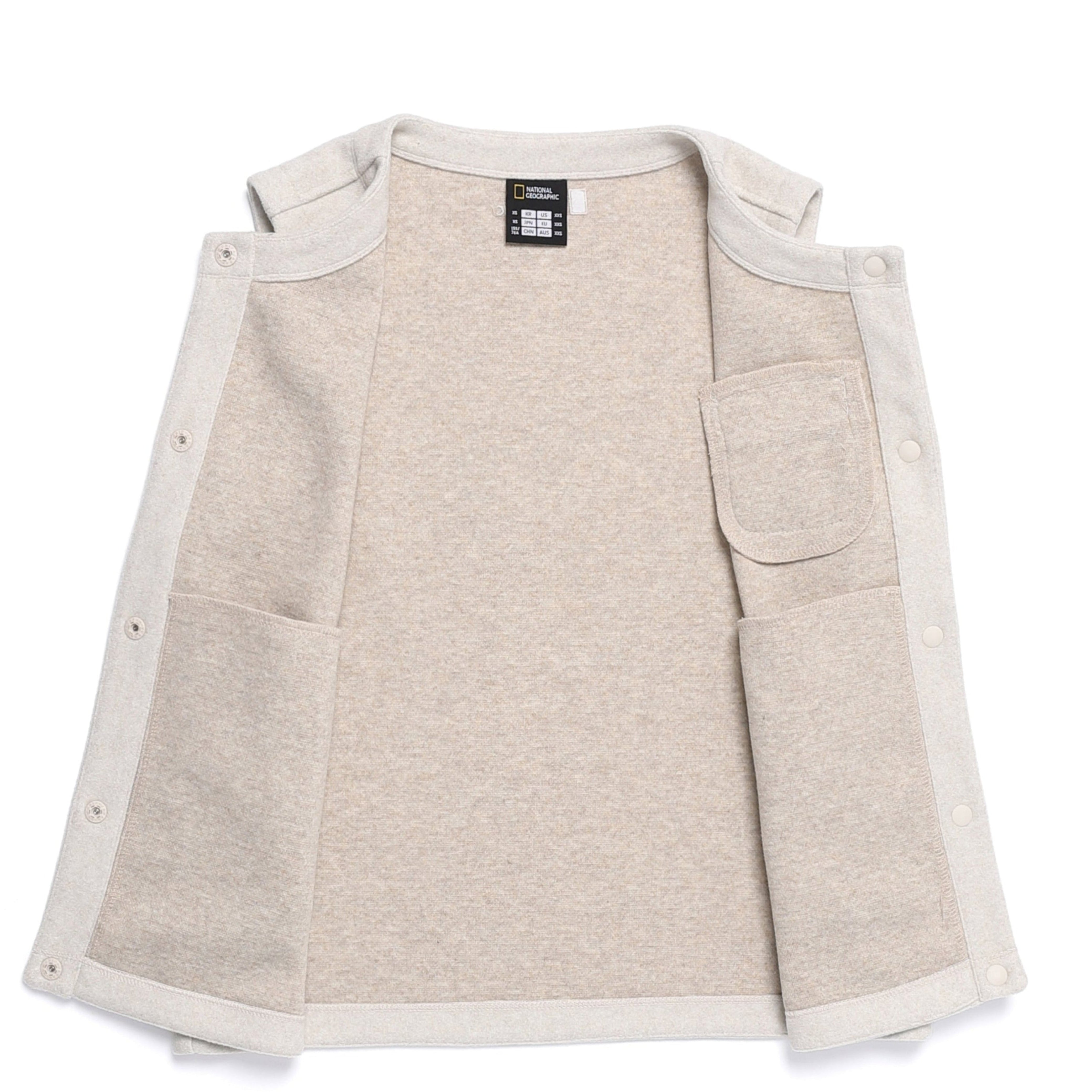 WOMEN GLIESE ROUND KECK VEST SILVER BIRCH