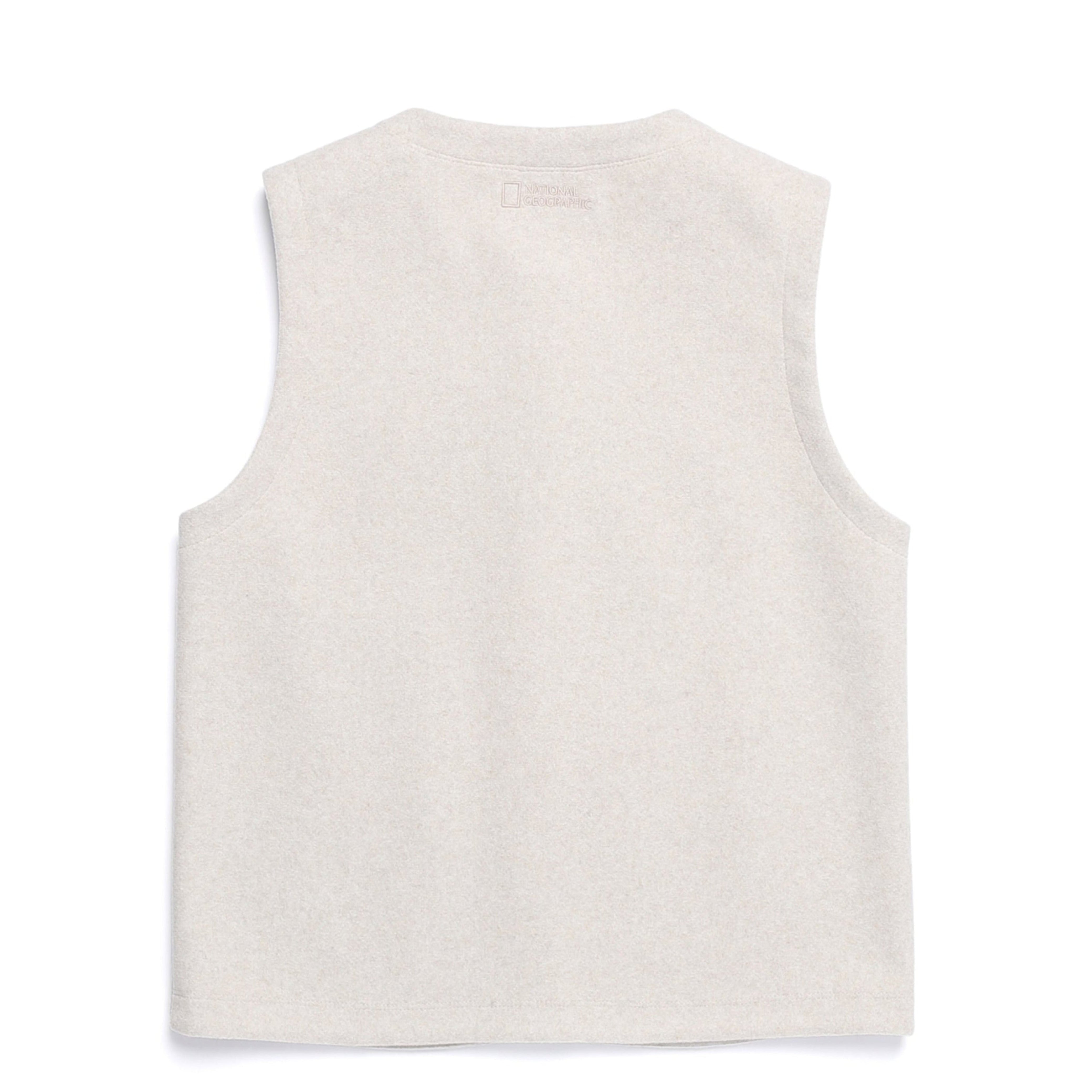 WOMEN GLIESE ROUND KECK VEST SILVER BIRCH