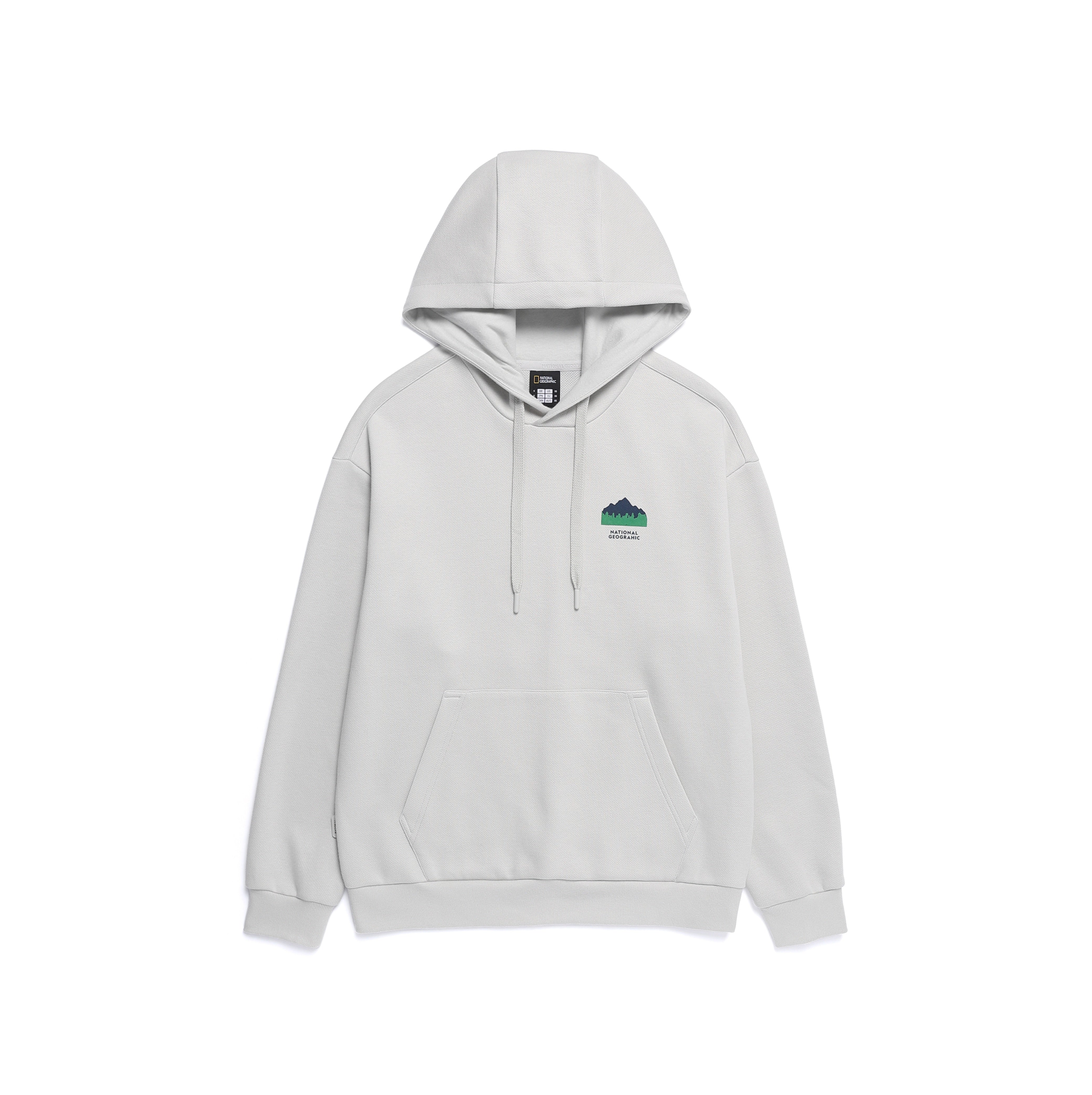 CONCEPT GRAPHIC HOODIE L/GREY