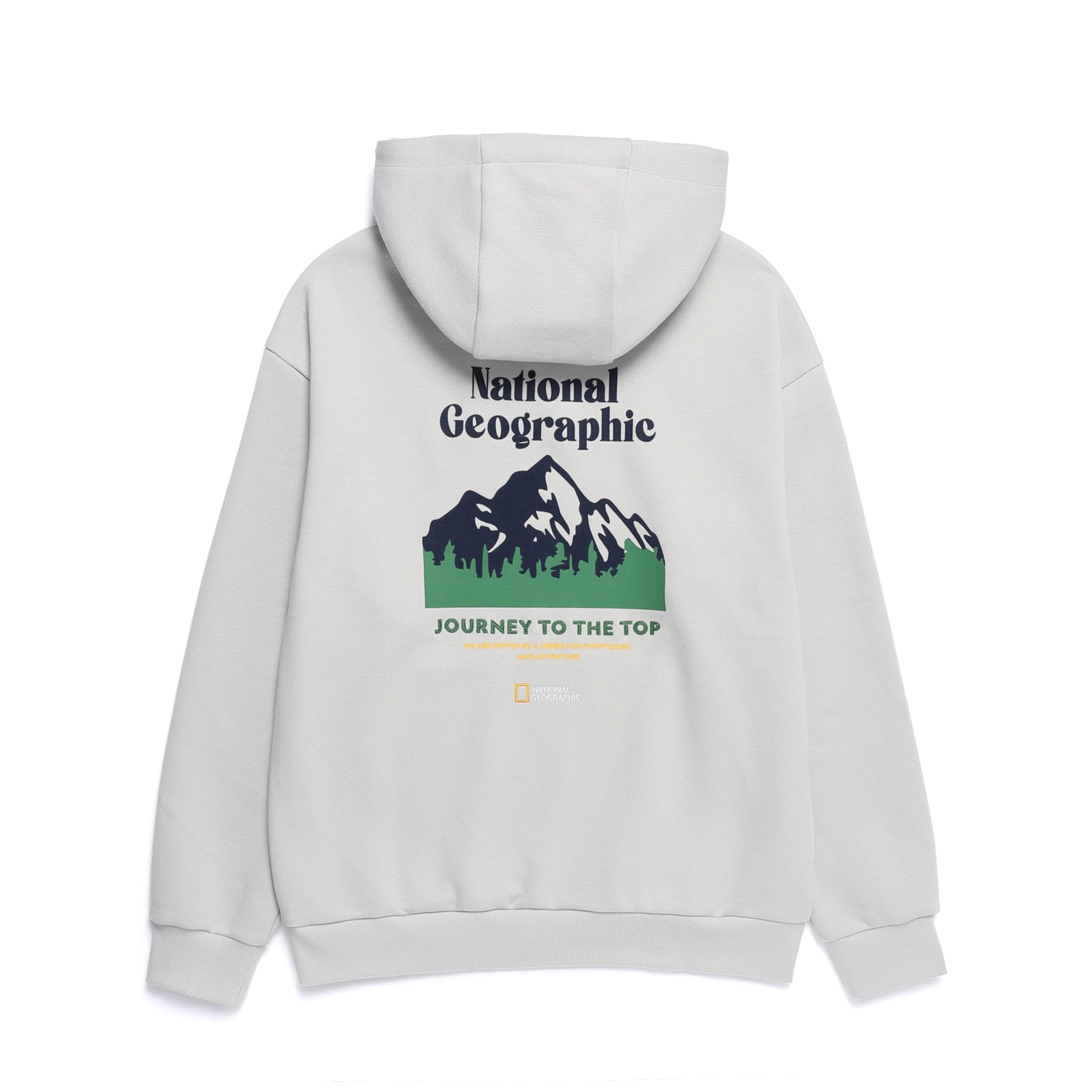 CONCEPT GRAPHIC HOODIE L/GREY