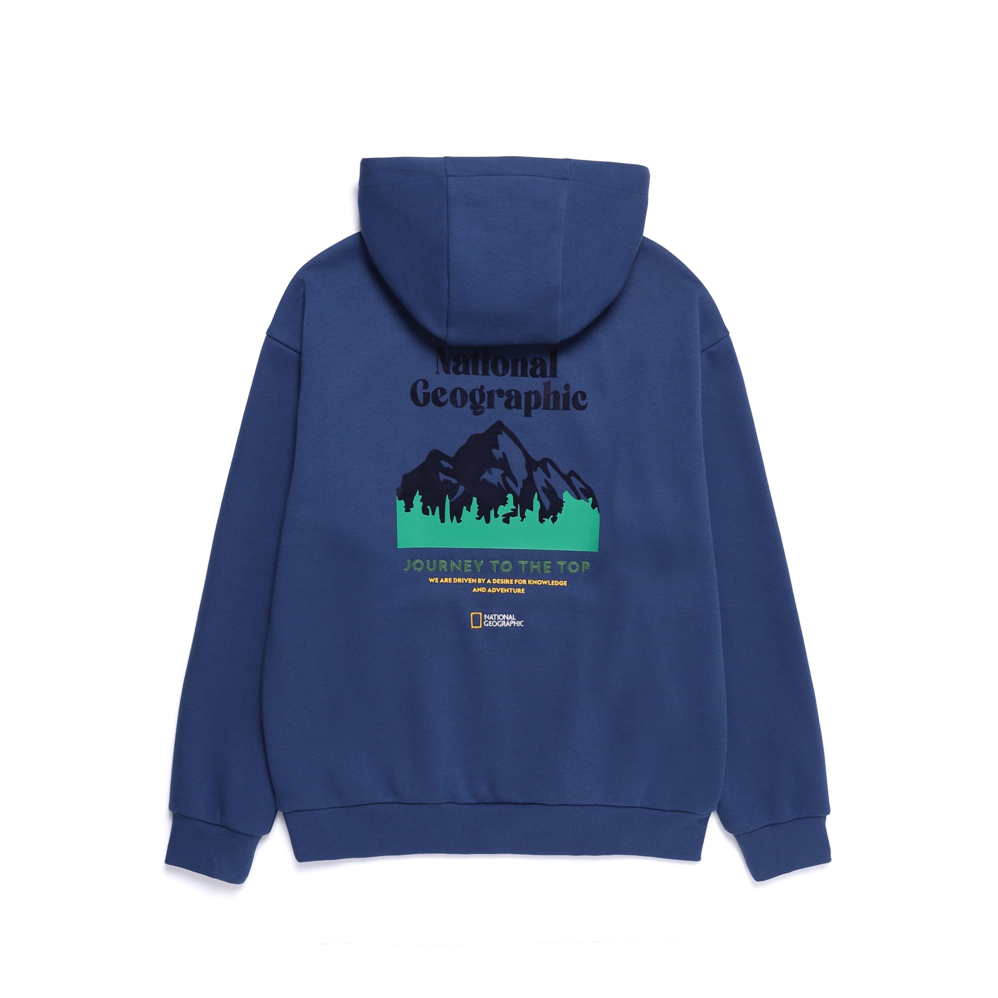 CONCEPT GRAPHIC HOODIE DARK BLUE