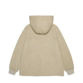 KIDS ADVENTURE HOODED FULL ZIP-UP JUMPER L/BEIGE