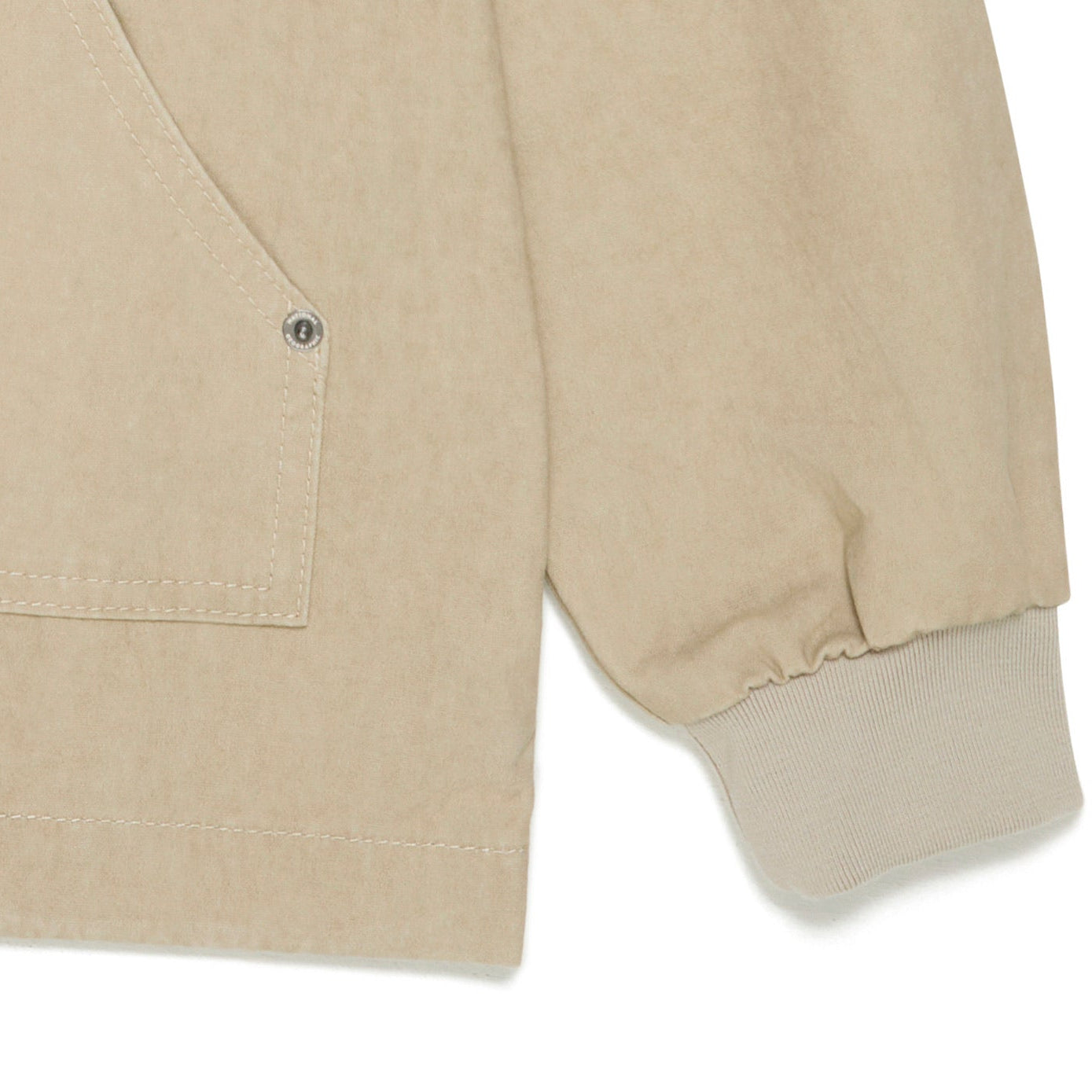 KIDS ADVENTURE HOODED FULL ZIP-UP JUMPER L/BEIGE