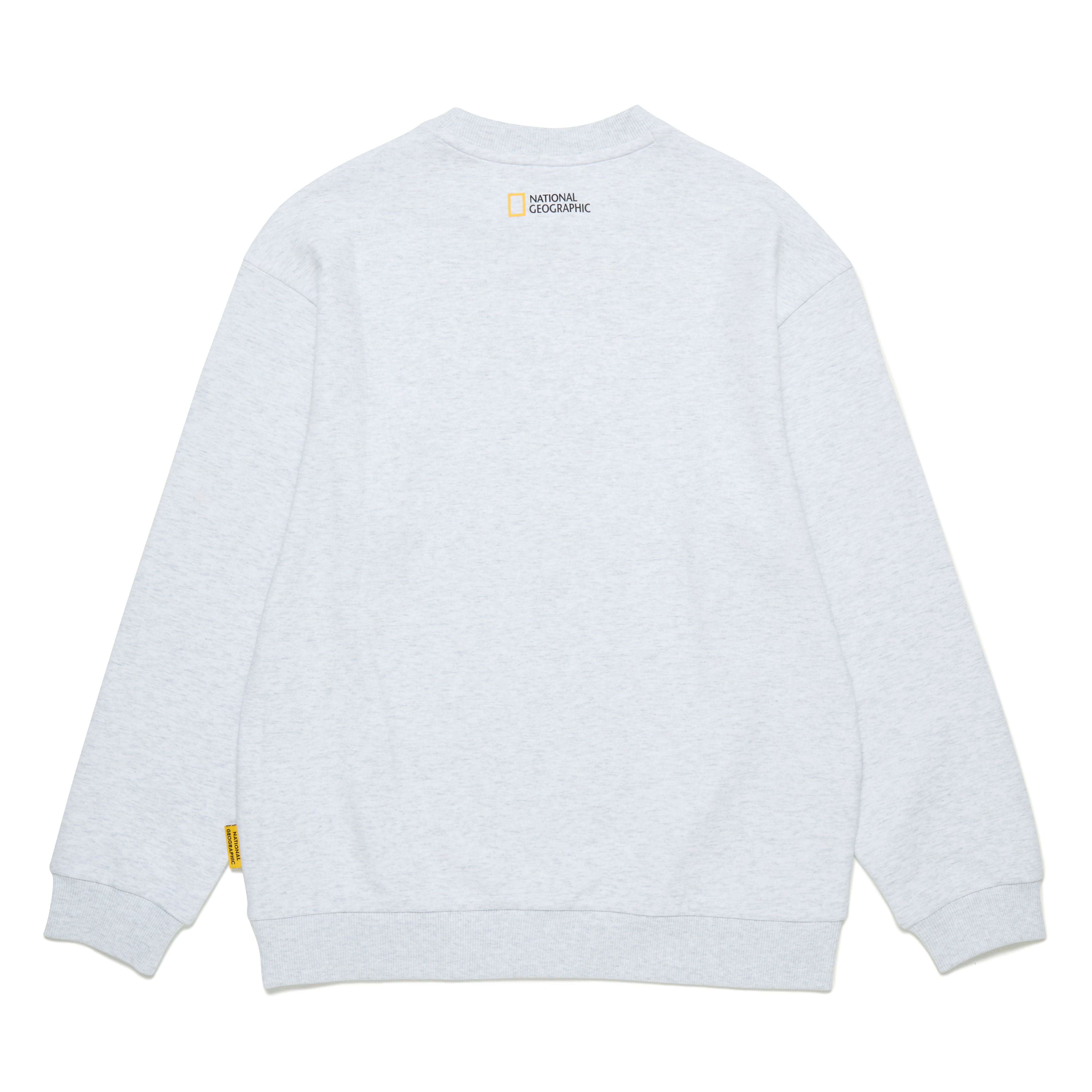 KIDS SWEATSHIRT SET WHITE MELANGE