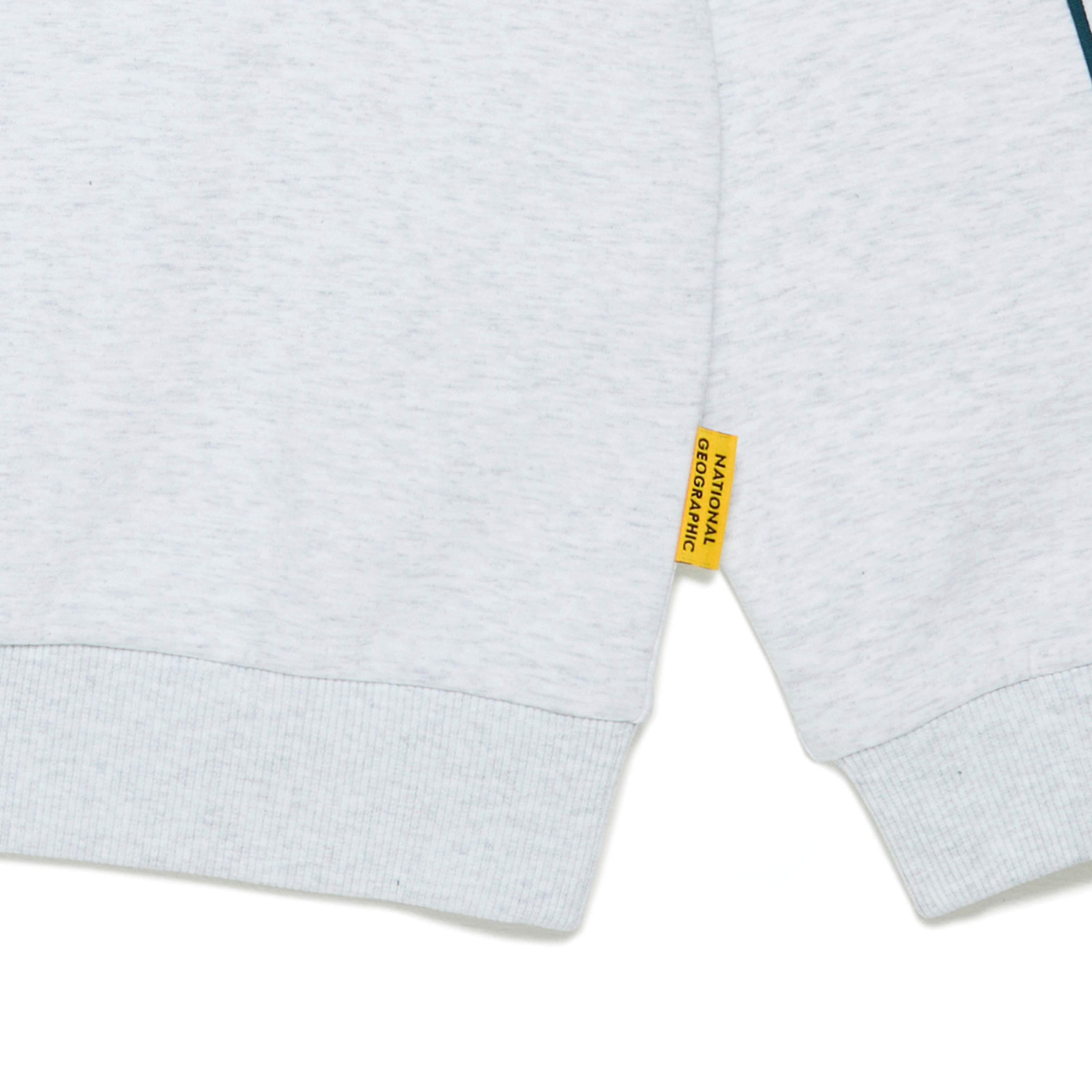KIDS SWEATSHIRT SET WHITE MELANGE