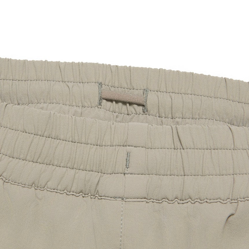 KIDS ADVENTURE MANATEE WOVEN TRAINING JOGGER PANTS GRAY BEIGE