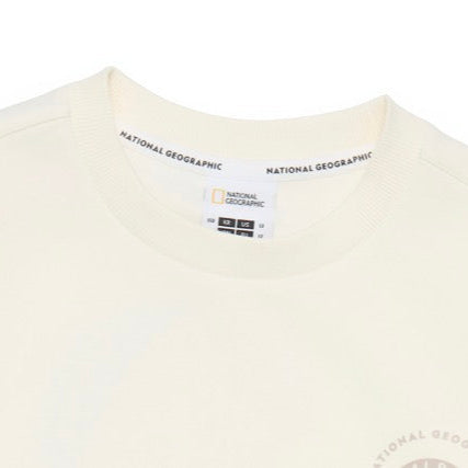 KIDS SEASON BACK GRAPHIC SWEATSHIRT IVORY