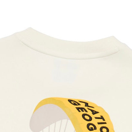 KIDS SEASON BACK GRAPHIC SWEATSHIRT IVORY