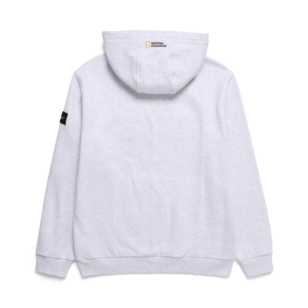 LEUCOS BIG LOGO HOODIE M/IVORY