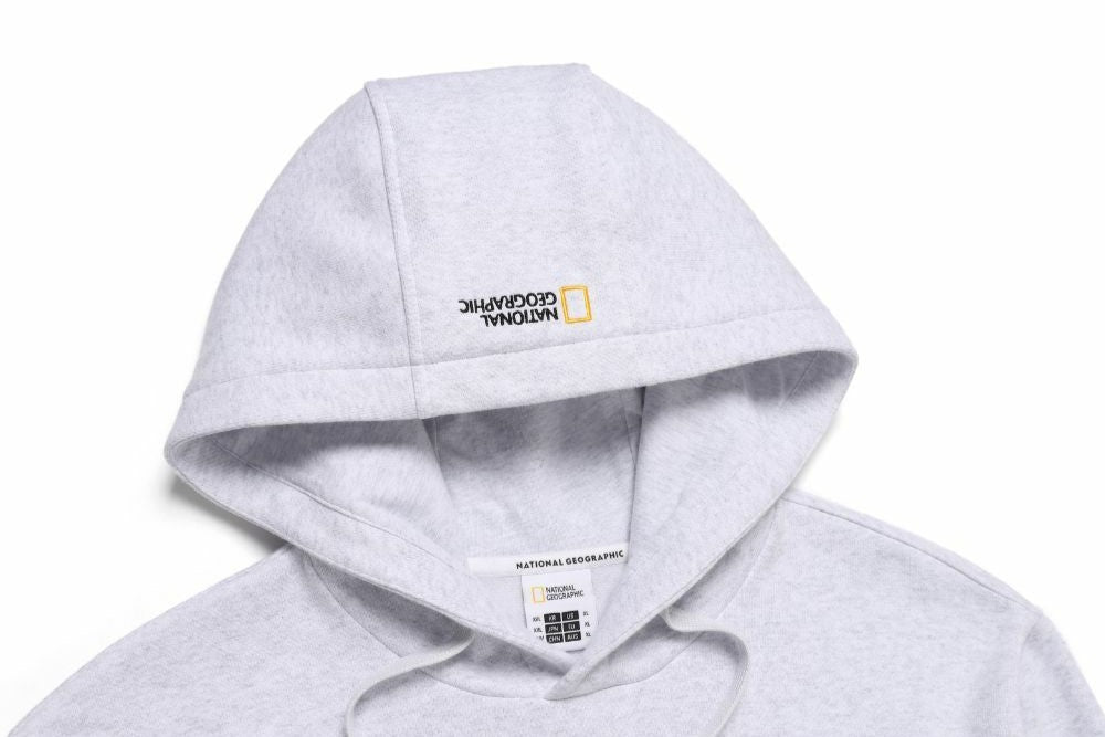 LEUCOS BIG LOGO HOODIE M/IVORY