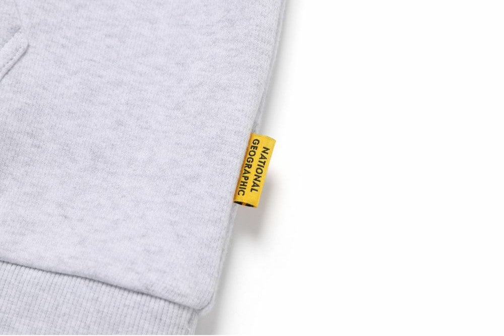 LEUCOS BIG LOGO HOODIE M/IVORY