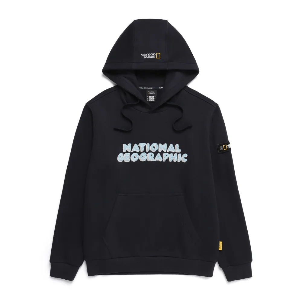 LEUCOS BIG LOGO HOODIE NAVY