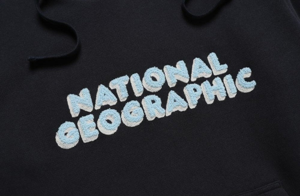 LEUCOS BIG LOGO HOODIE NAVY