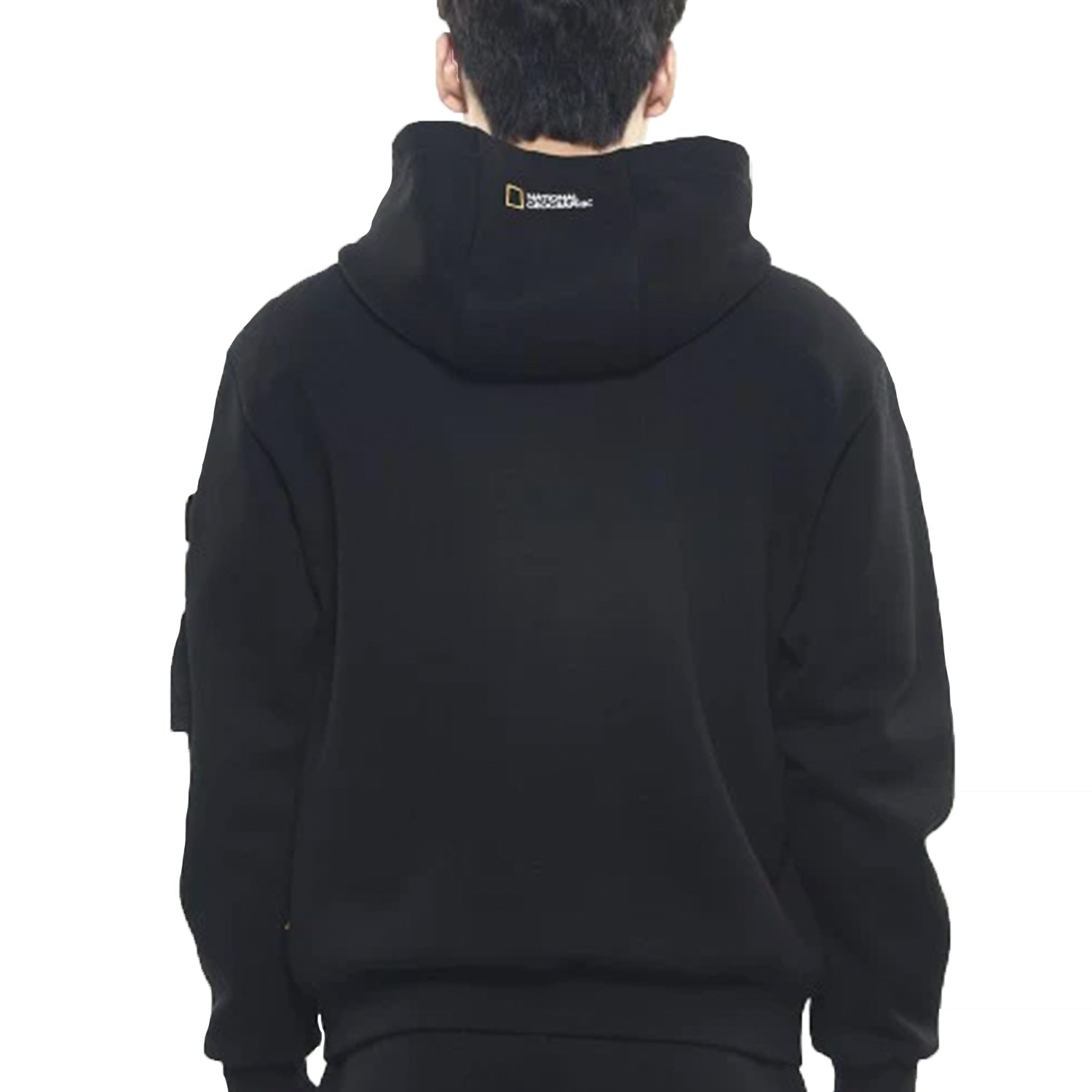 MARGAY FULL ZIP UP HOODIE CARBON BLACK
