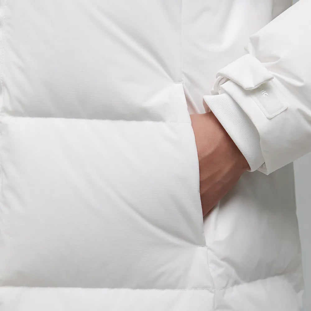 WOMEN'S CAYMAN PRO GOOSE DOWN JACKET (LONG) IVORY