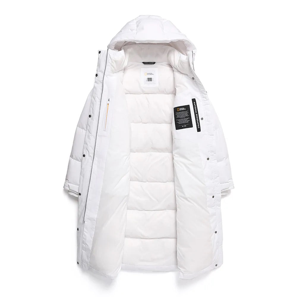 WOMEN'S CAYMAN PRO GOOSE DOWN JACKET (LONG) IVORY